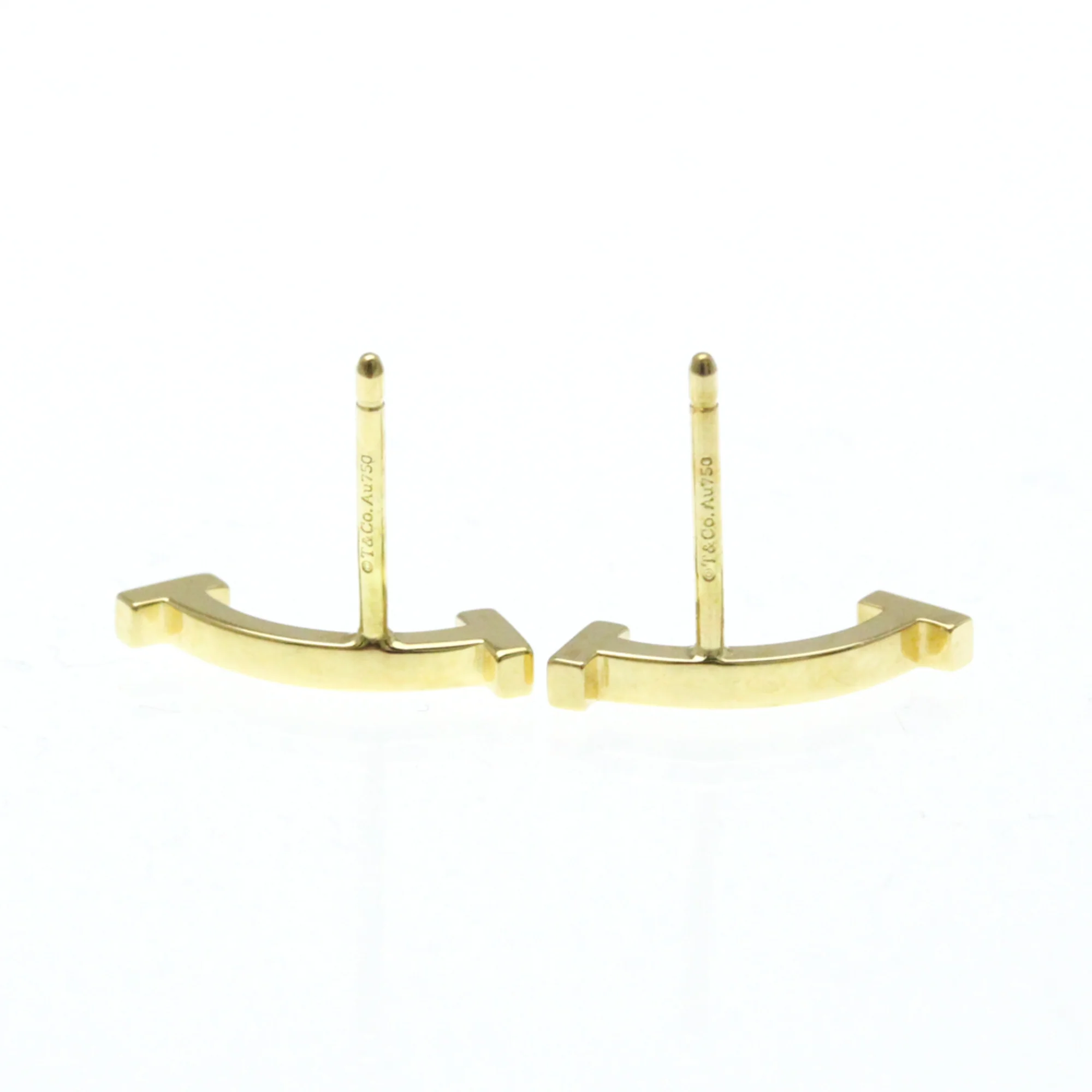 Smile Stud Earrings 18K Yellow Gold 18K Yellow Gold - Image 6