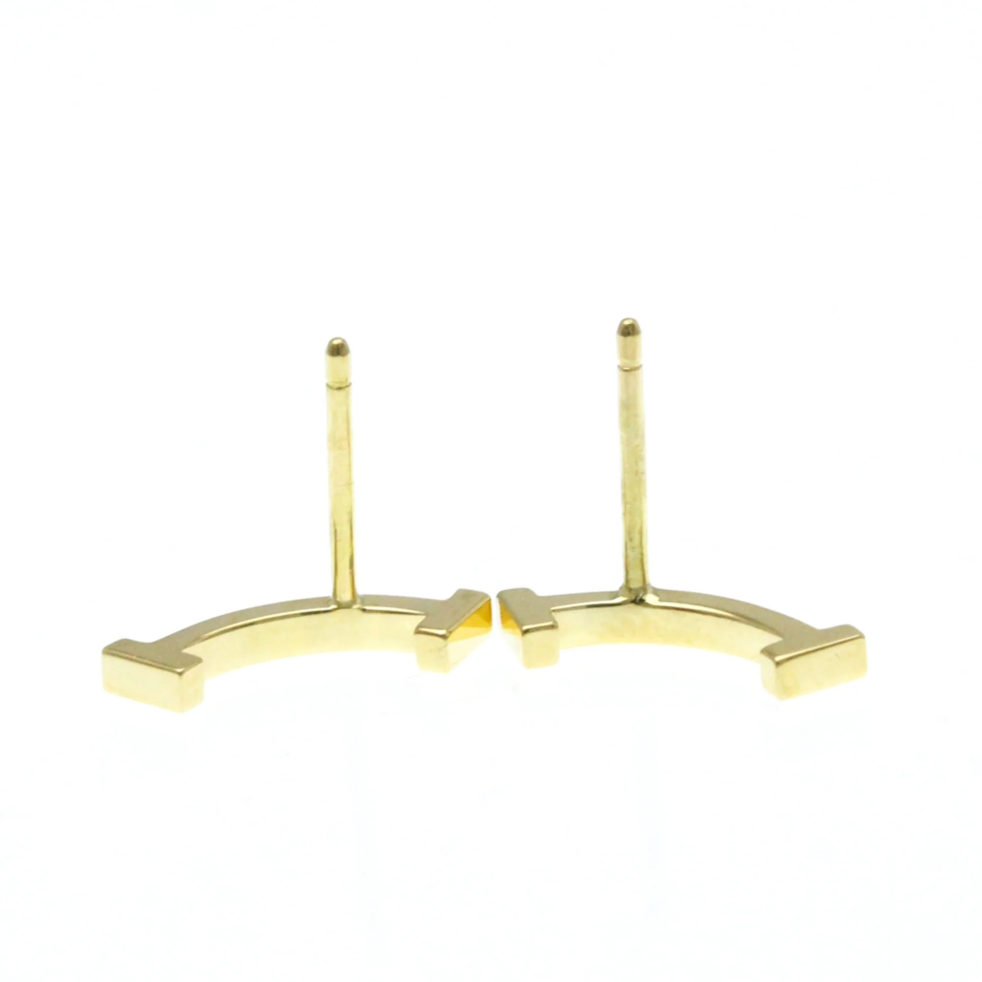 Smile Stud Earrings 18K Yellow Gold 18K Yellow Gold - Image 7