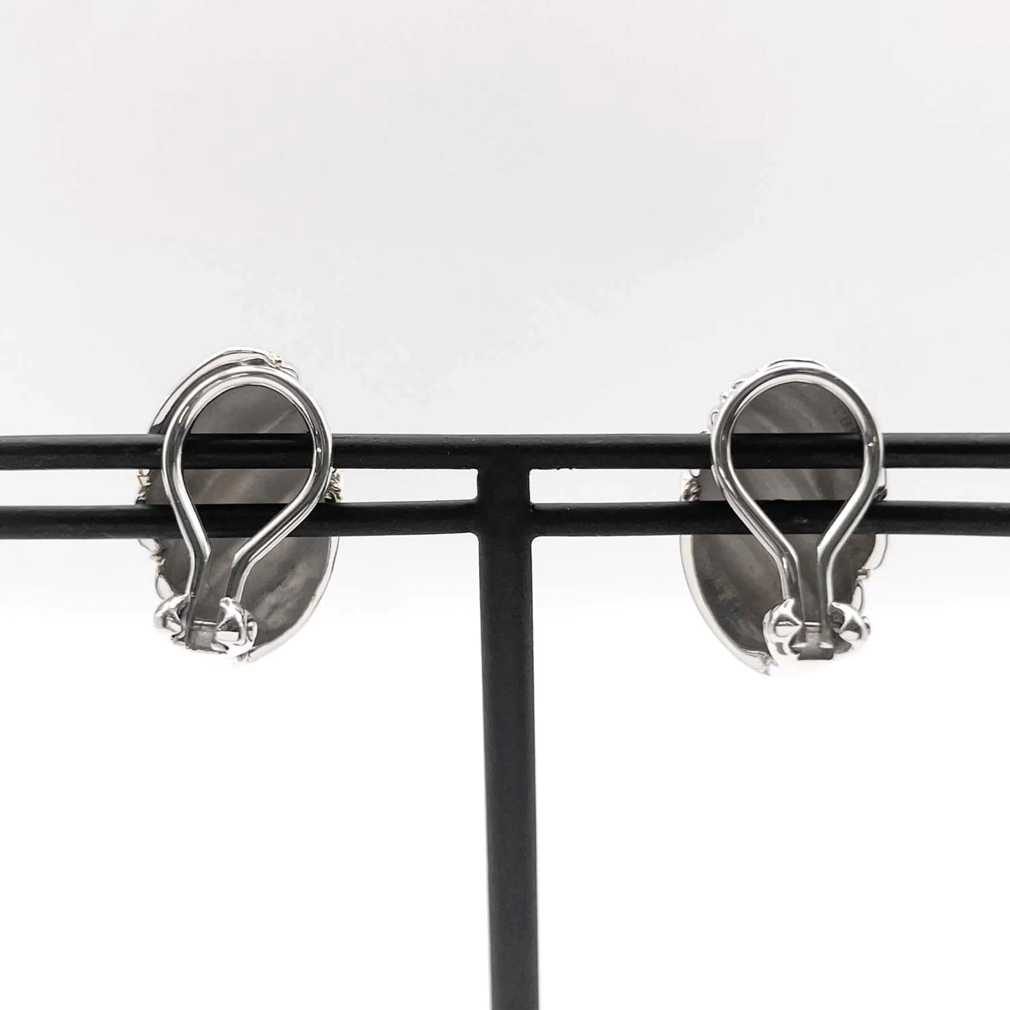 Vintage Earrings Sterling Silver - Image 2