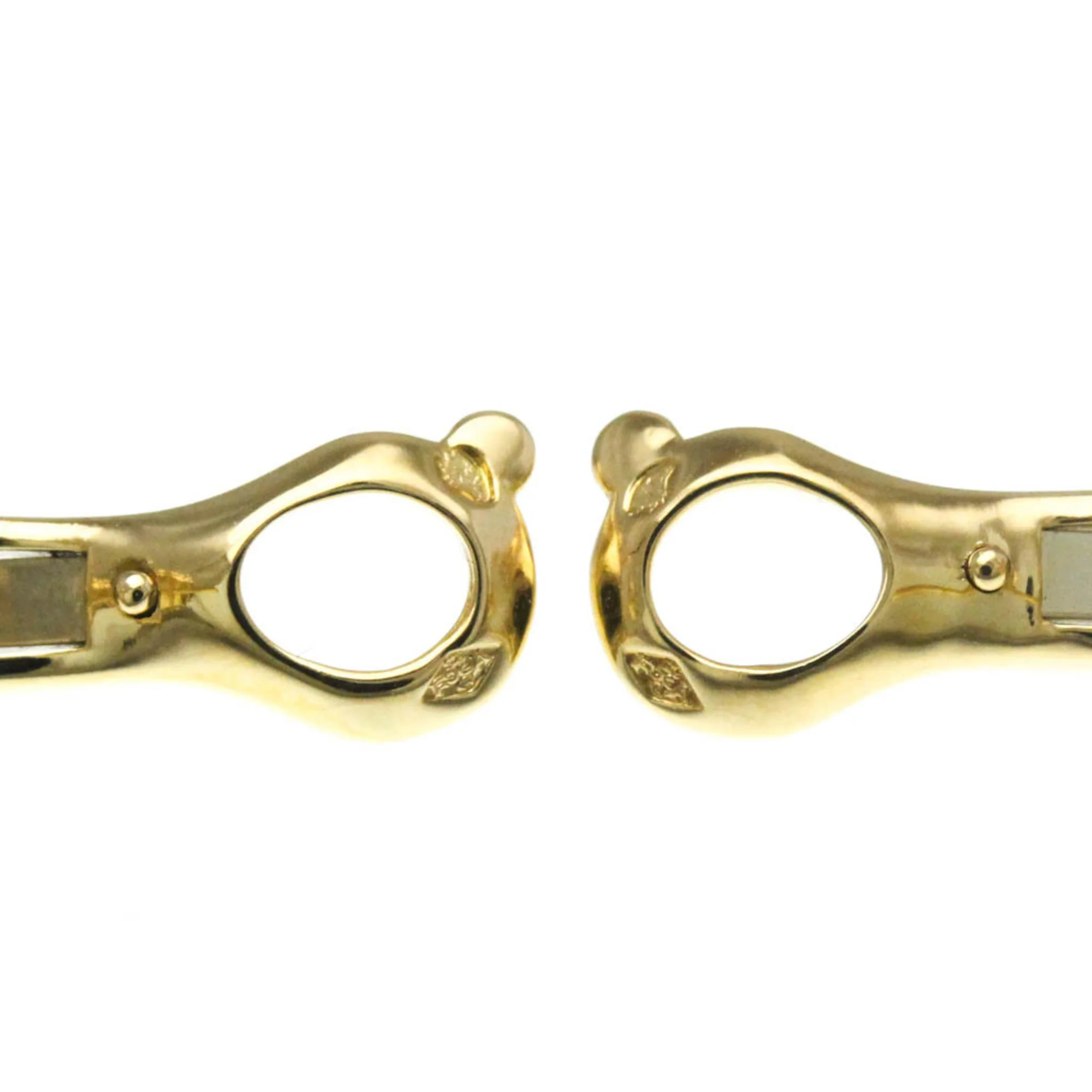 Vintage Alhambra Earrings 18K Yellow Gold and Mother of Pearl 18K Yellow Gold - Image 9