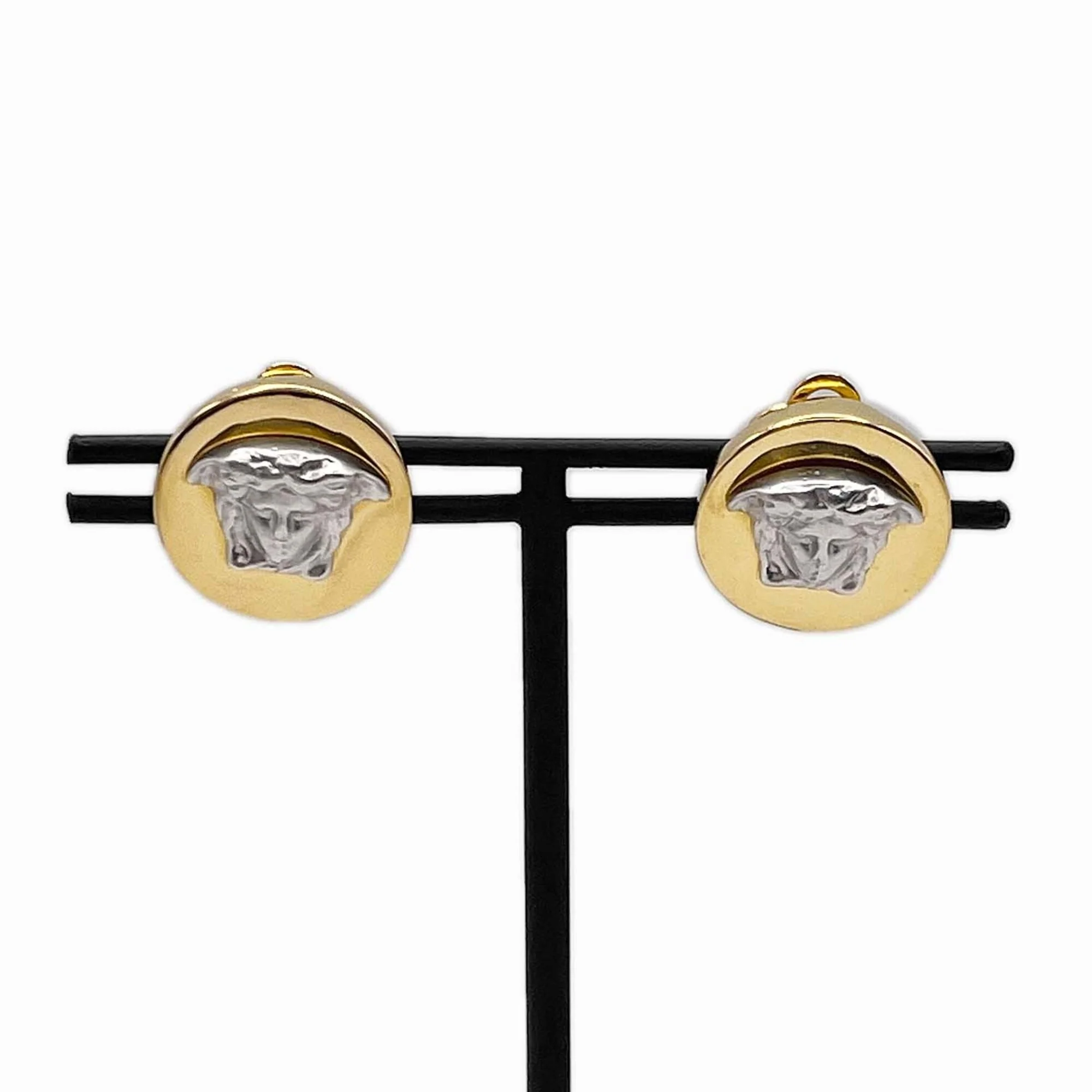 Clip-On Earrings Clip-On Gold-Tone Metal