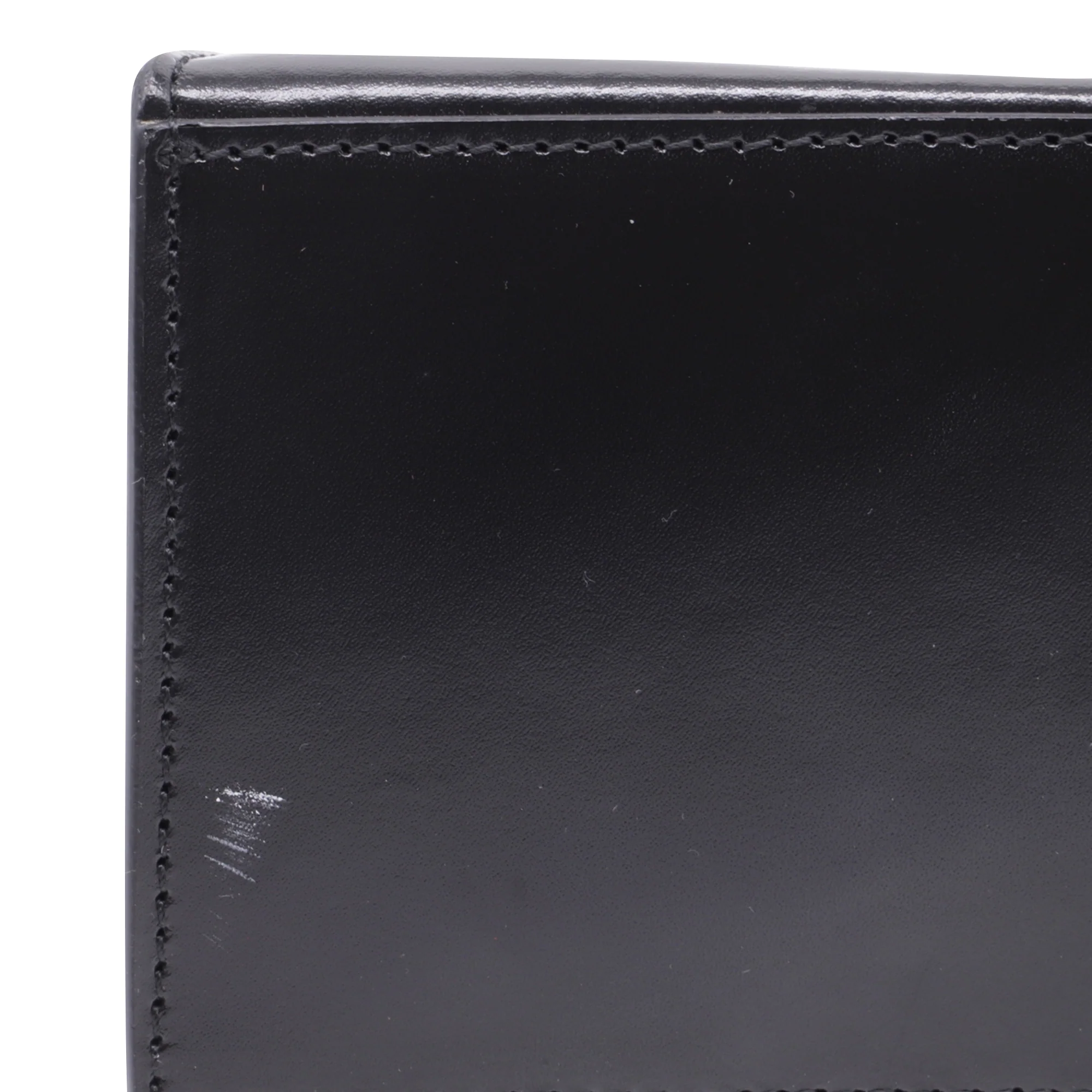 Hourglass Top Handle Bag Leather Small - Image 6