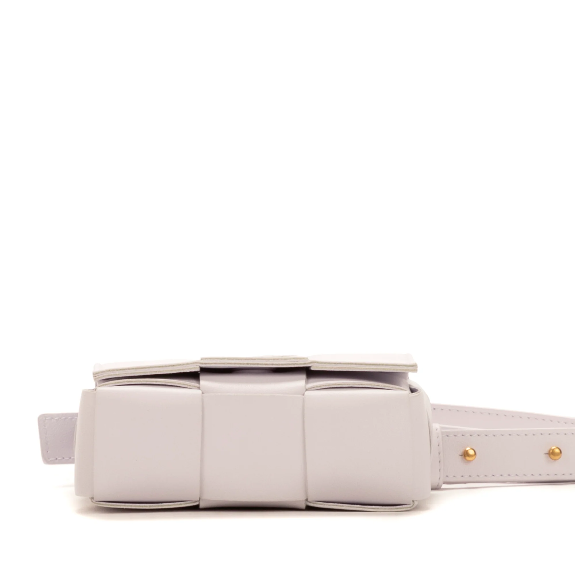 Cassette Crossbody Bag Maxi Intrecciato Leather - Image 6