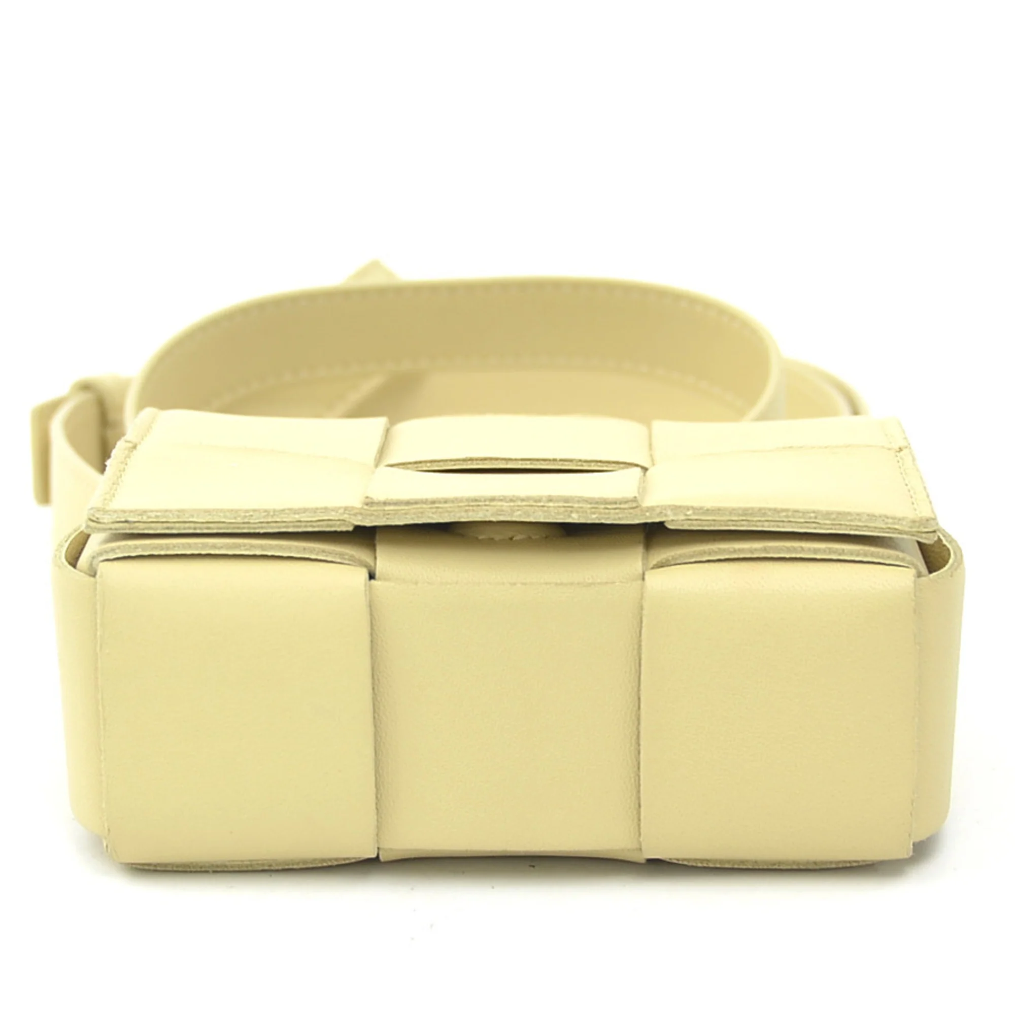 Cassette Crossbody Bag Maxi Intrecciato Leather - Image 4