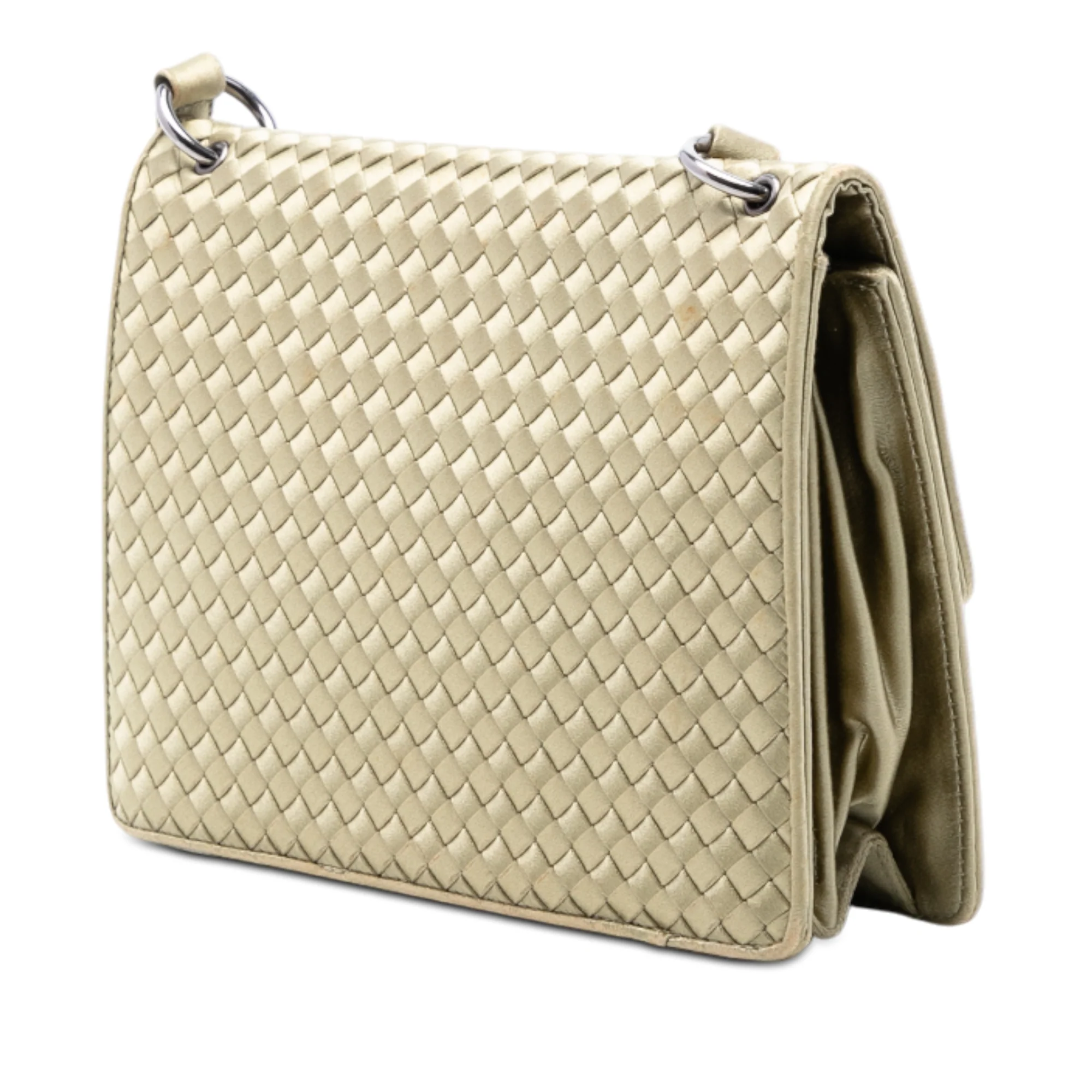 Flat Messenger Bag Intrecciato Nappa Medium - Image 2