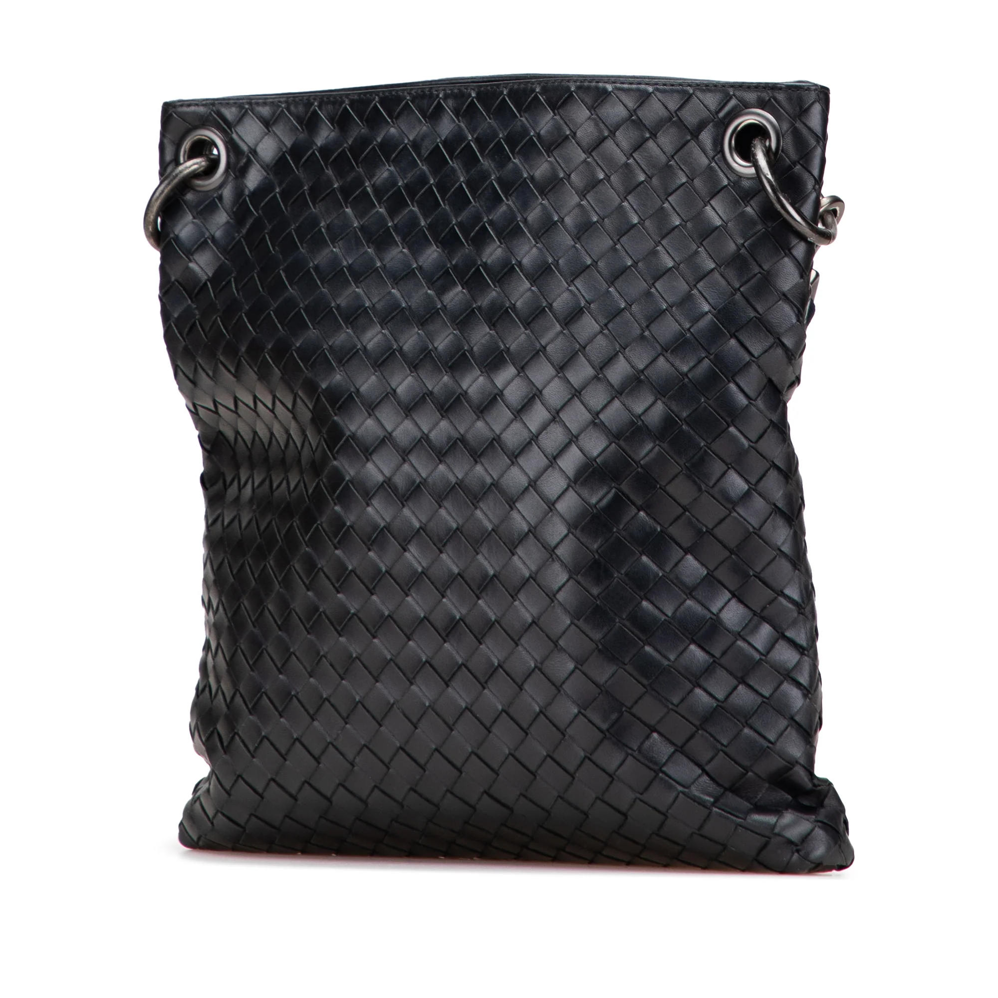 Flat Messenger Bag Intrecciato Nappa Medium - Image 2