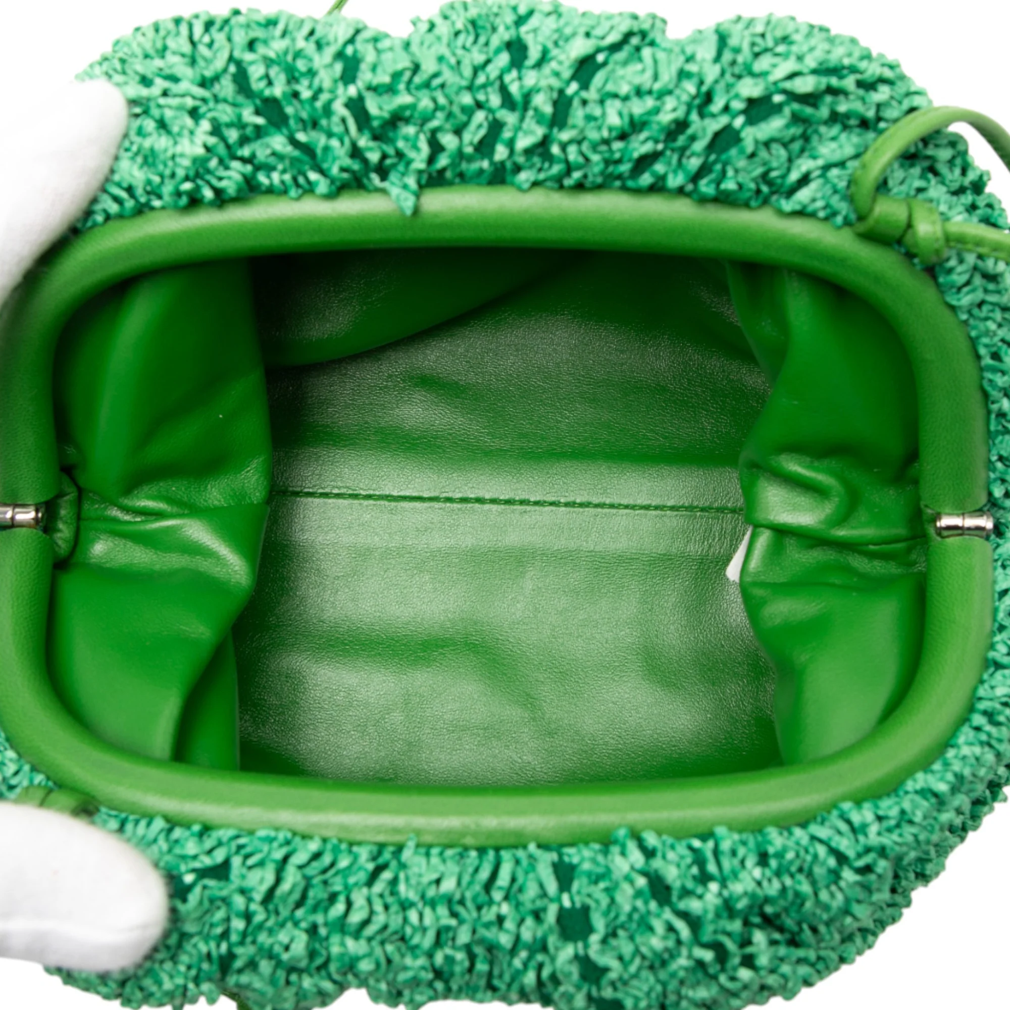 The Pouch Curly Raffia Mini - Image 4