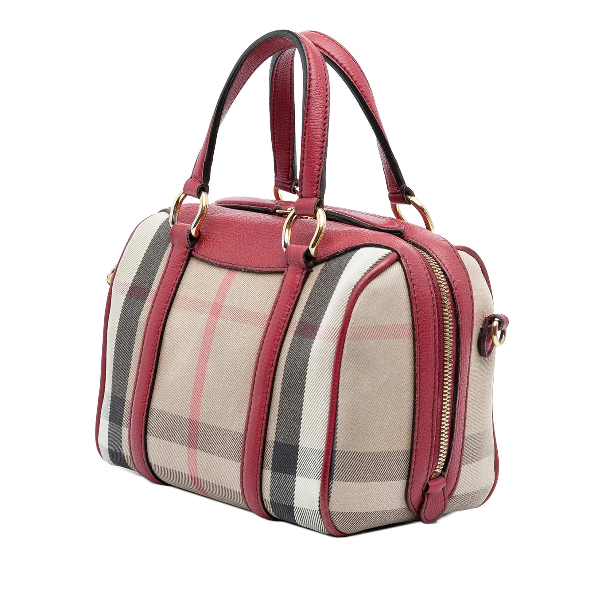 Alchester Convertible Satchel House Check Canvas Small - Image 2