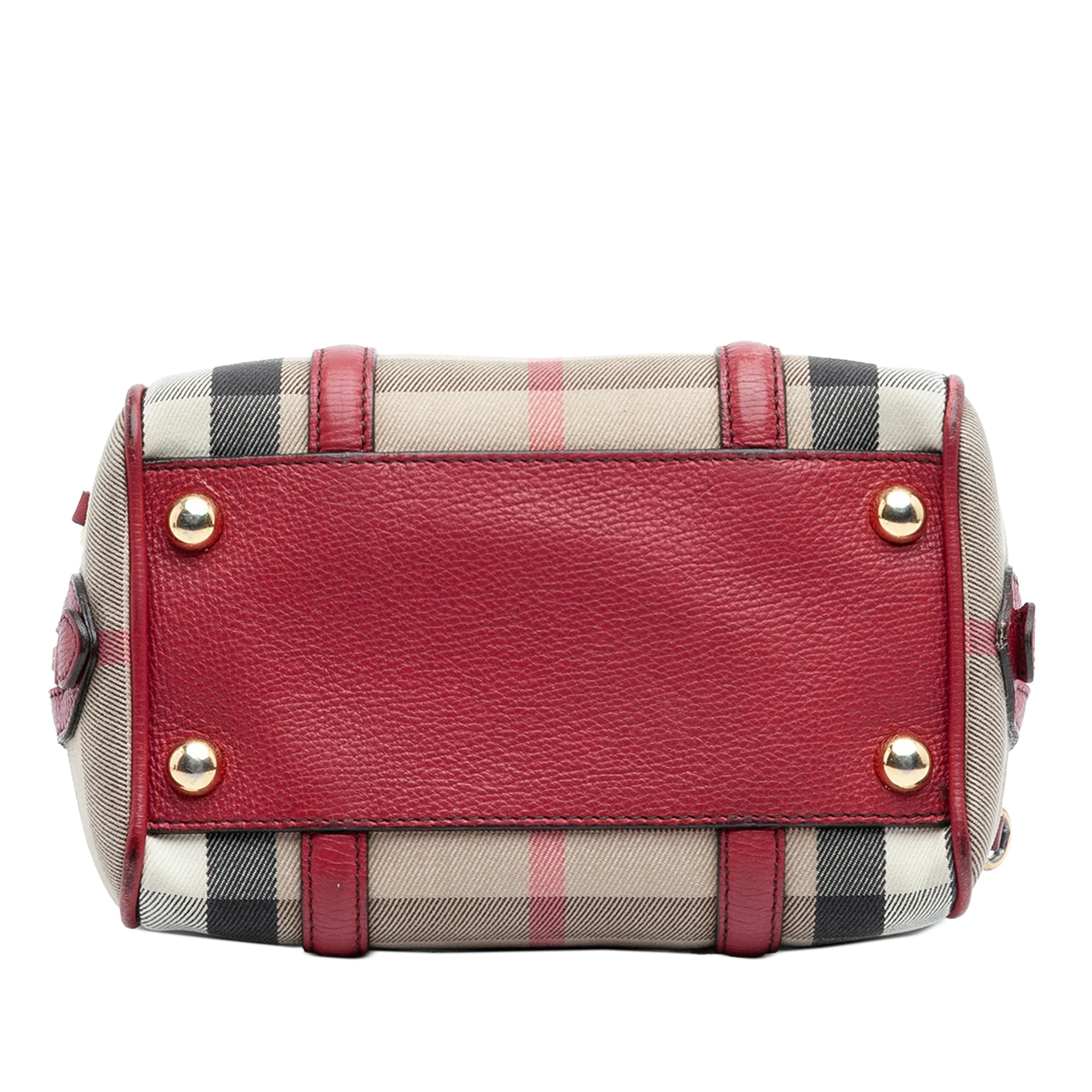 Alchester Convertible Satchel House Check Canvas Small - Image 3