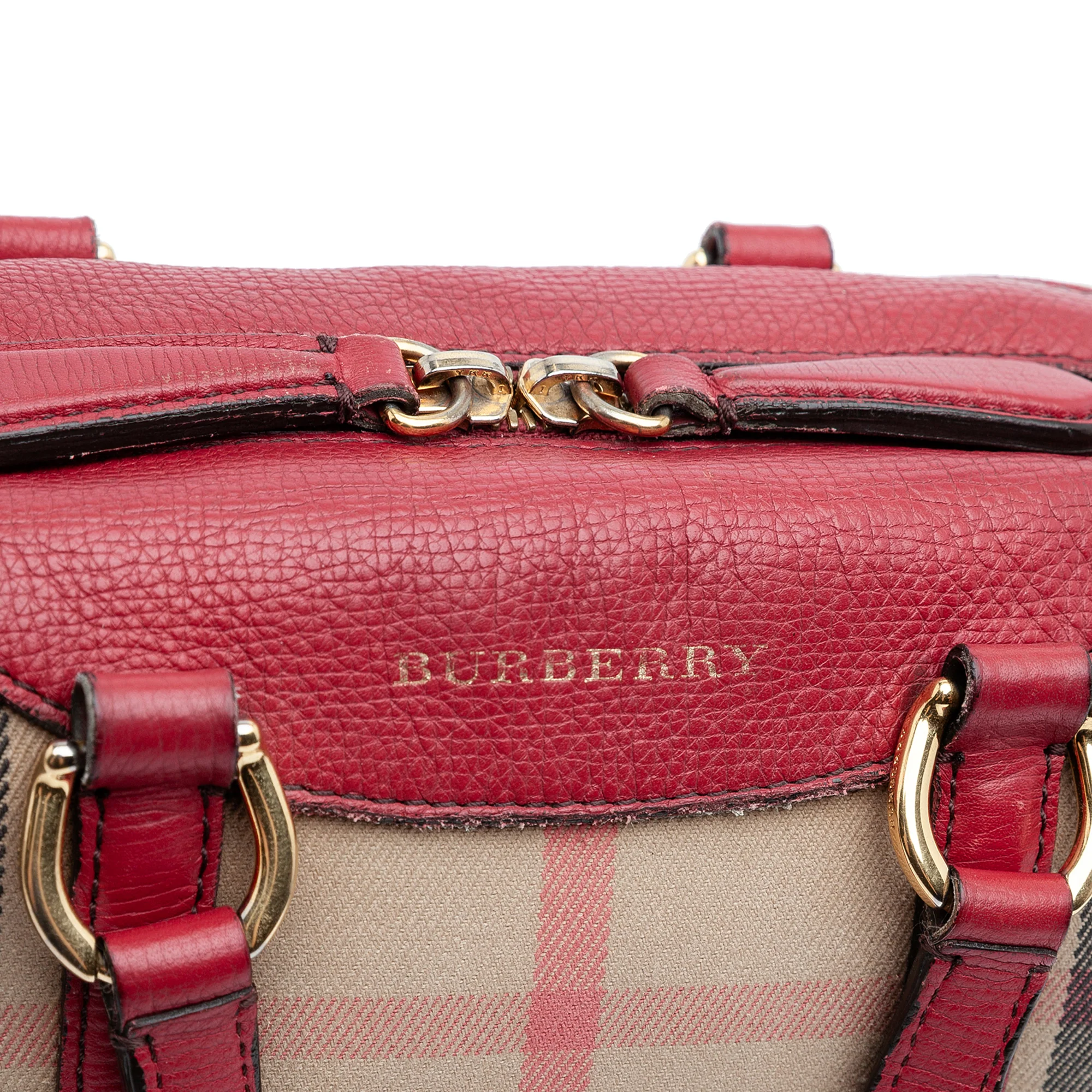 Alchester Convertible Satchel House Check Canvas Small - Image 7