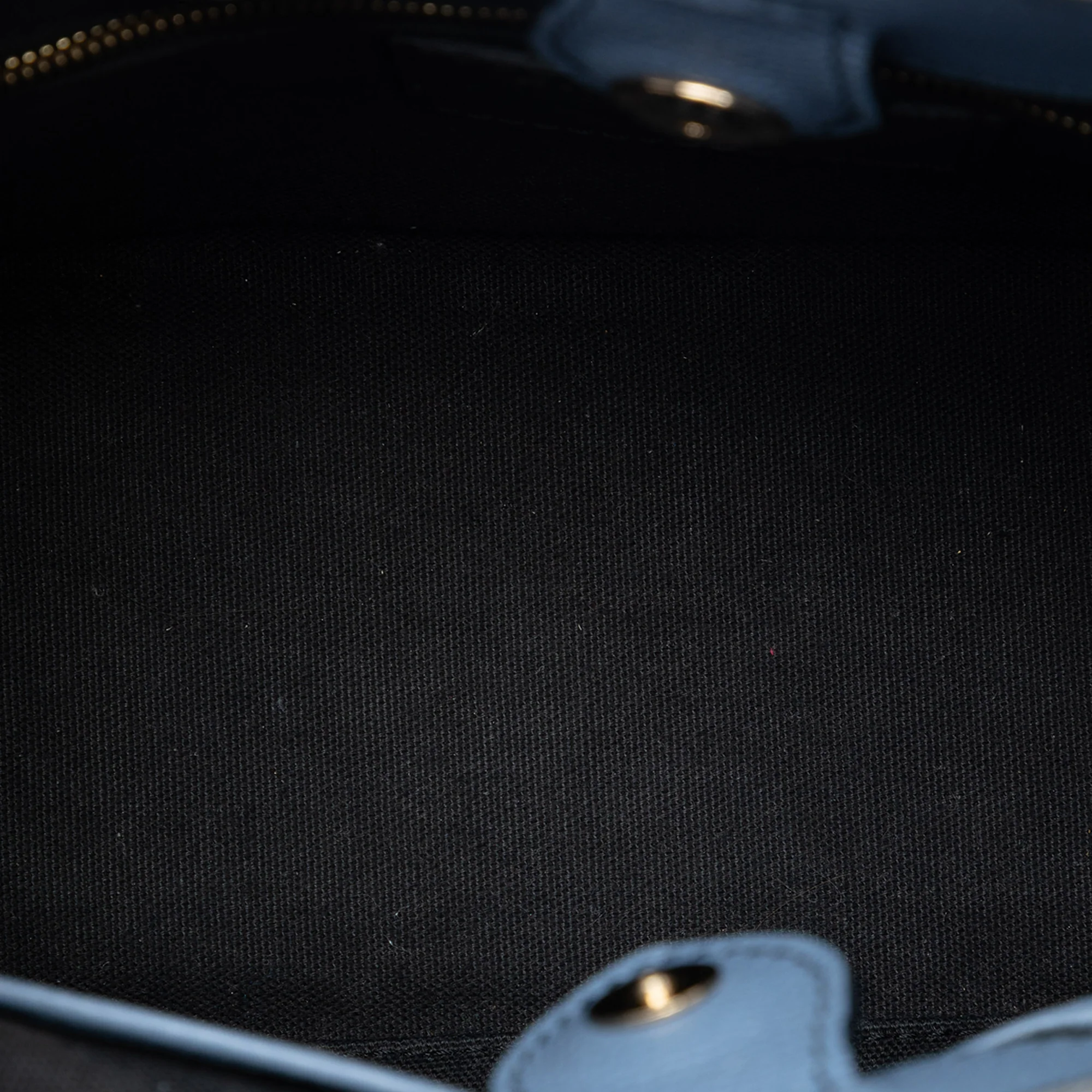 Banner Tote Leather and House Check Canvas Small - Image 4