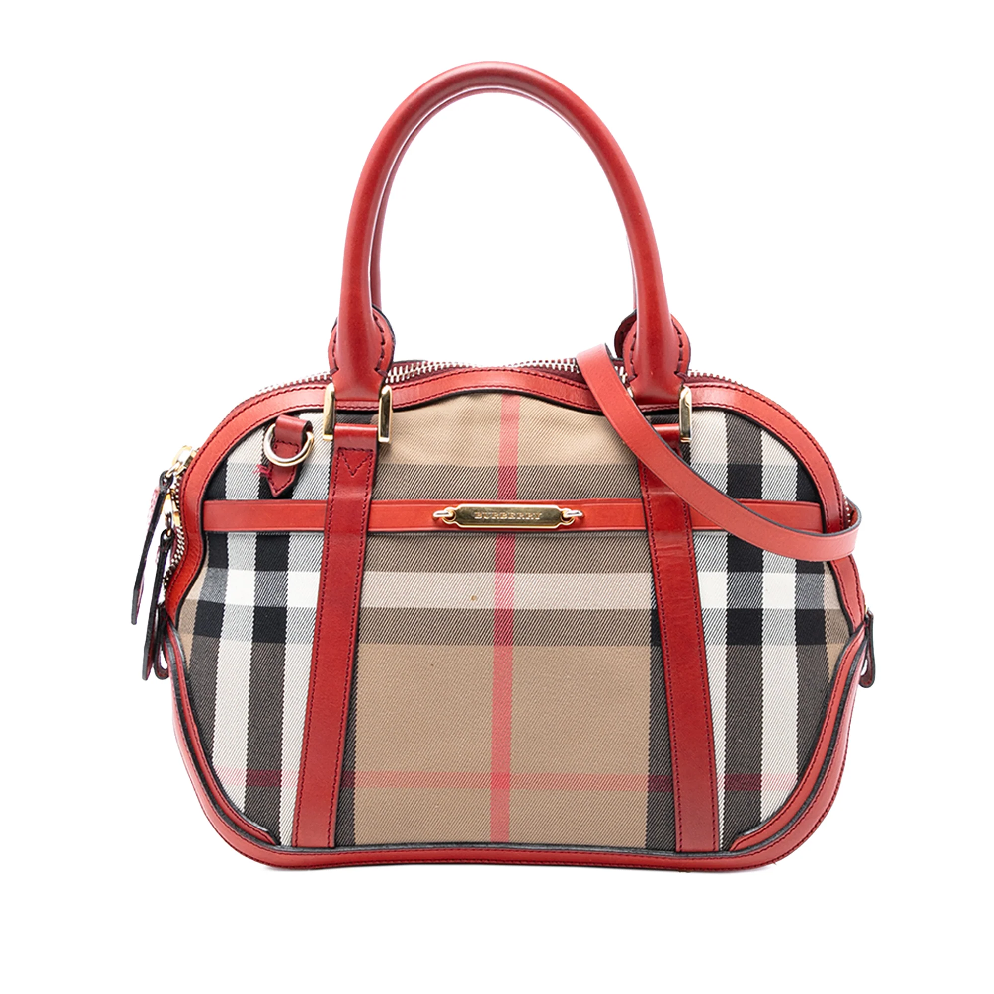 Bridle Orchard Bag House Check Canvas Small