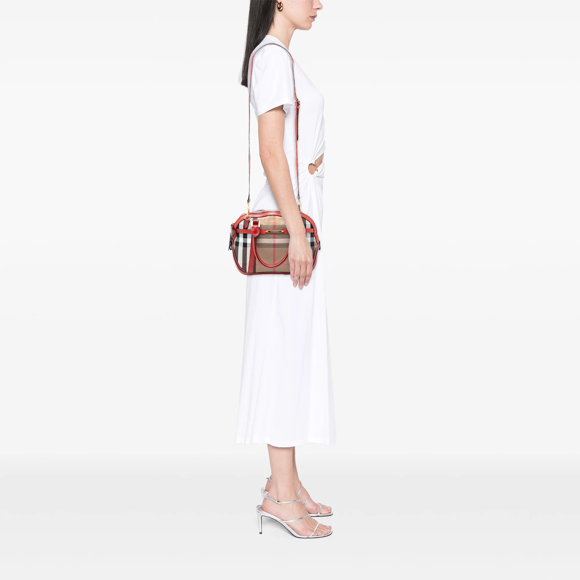 Bridle Orchard Bag House Check Canvas Small - Image 7