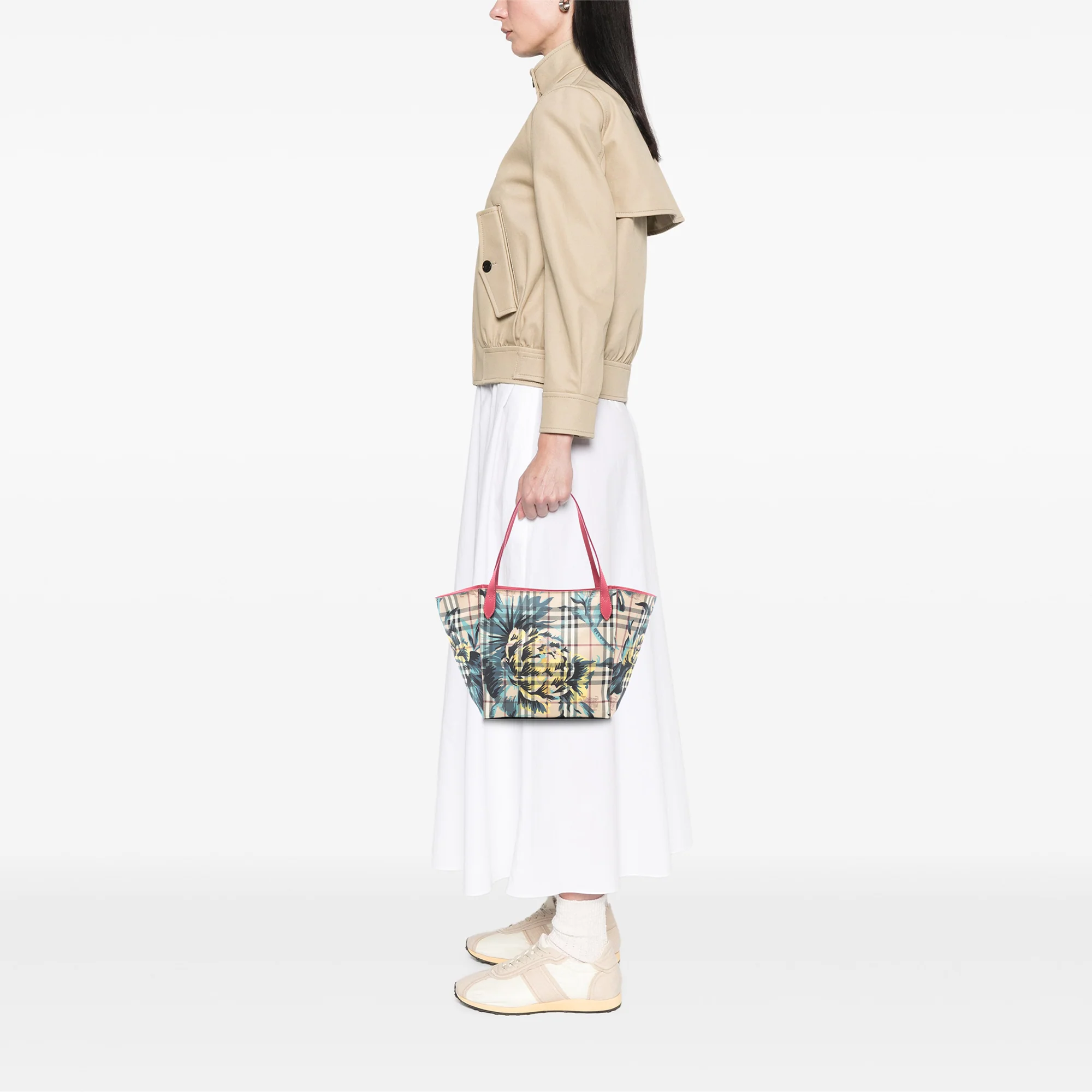 Canter Tote Printed Haymarket Coated Canvas Small - Image 7