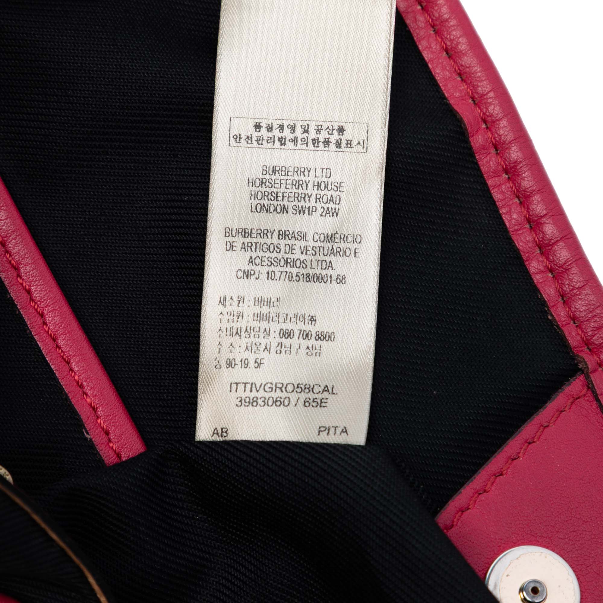 Canterbury Tote Horseferry Check Canvas and Leather Small - Image 6