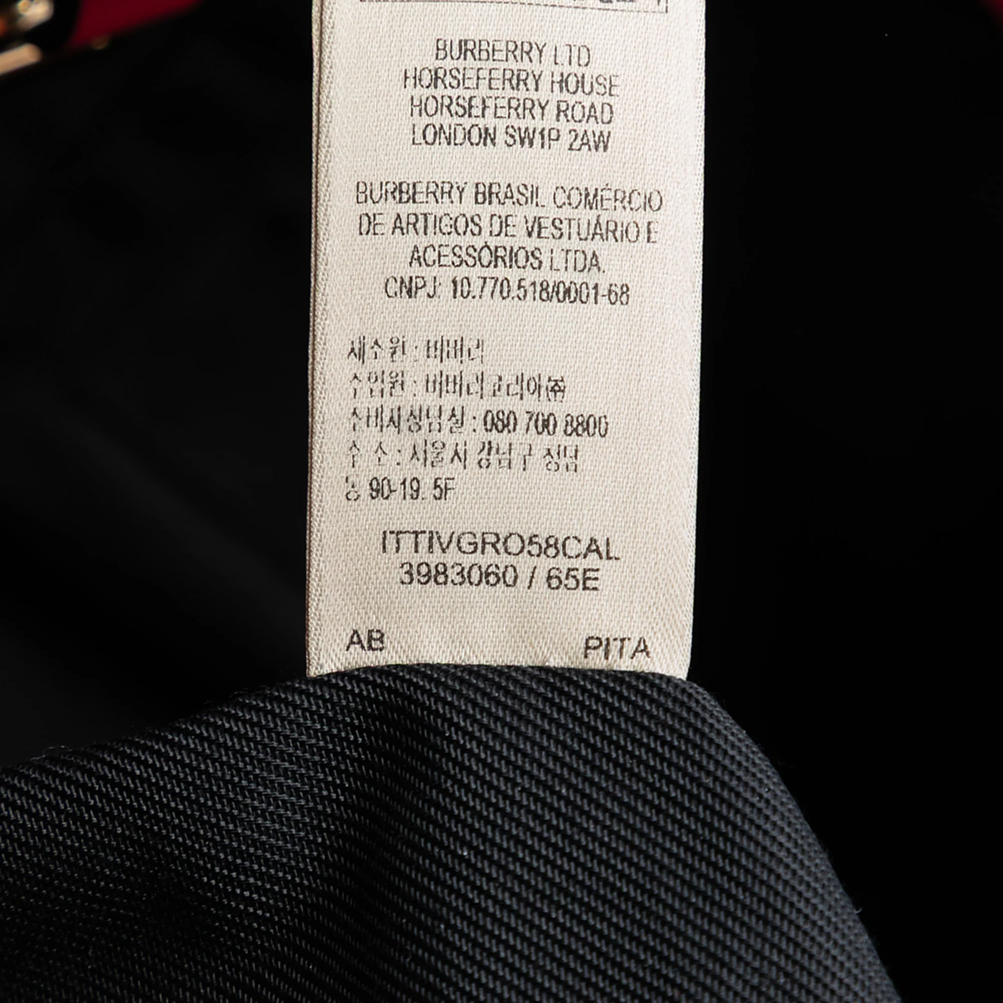 Canterbury Tote Horseferry Check Canvas and Leather Small - Image 6
