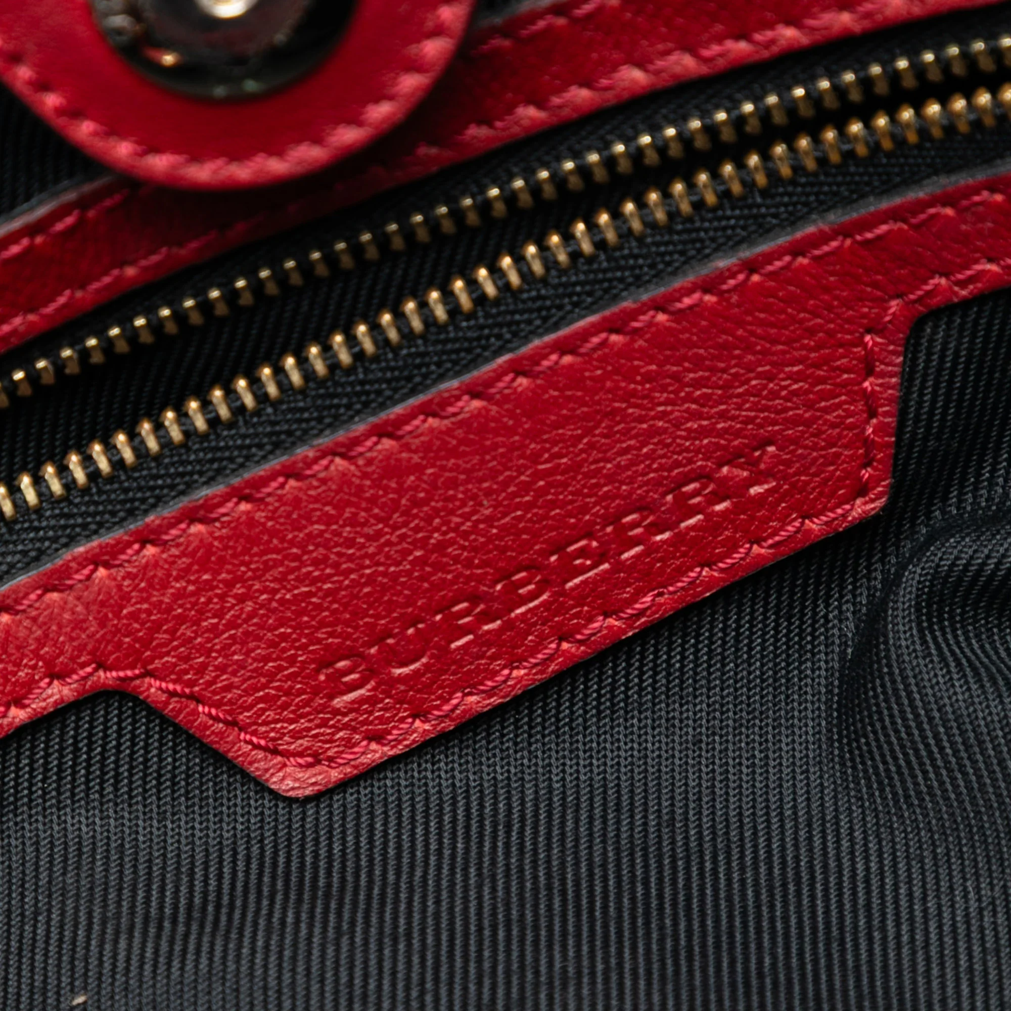 Canterbury Tote Horseferry Check Canvas and Leather Small - Image 5