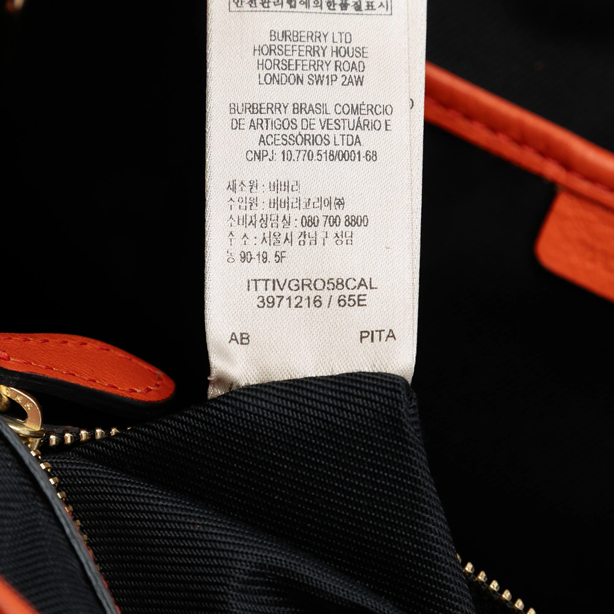Canterbury Tote Horseferry Check Canvas and Leather Small - Image 6