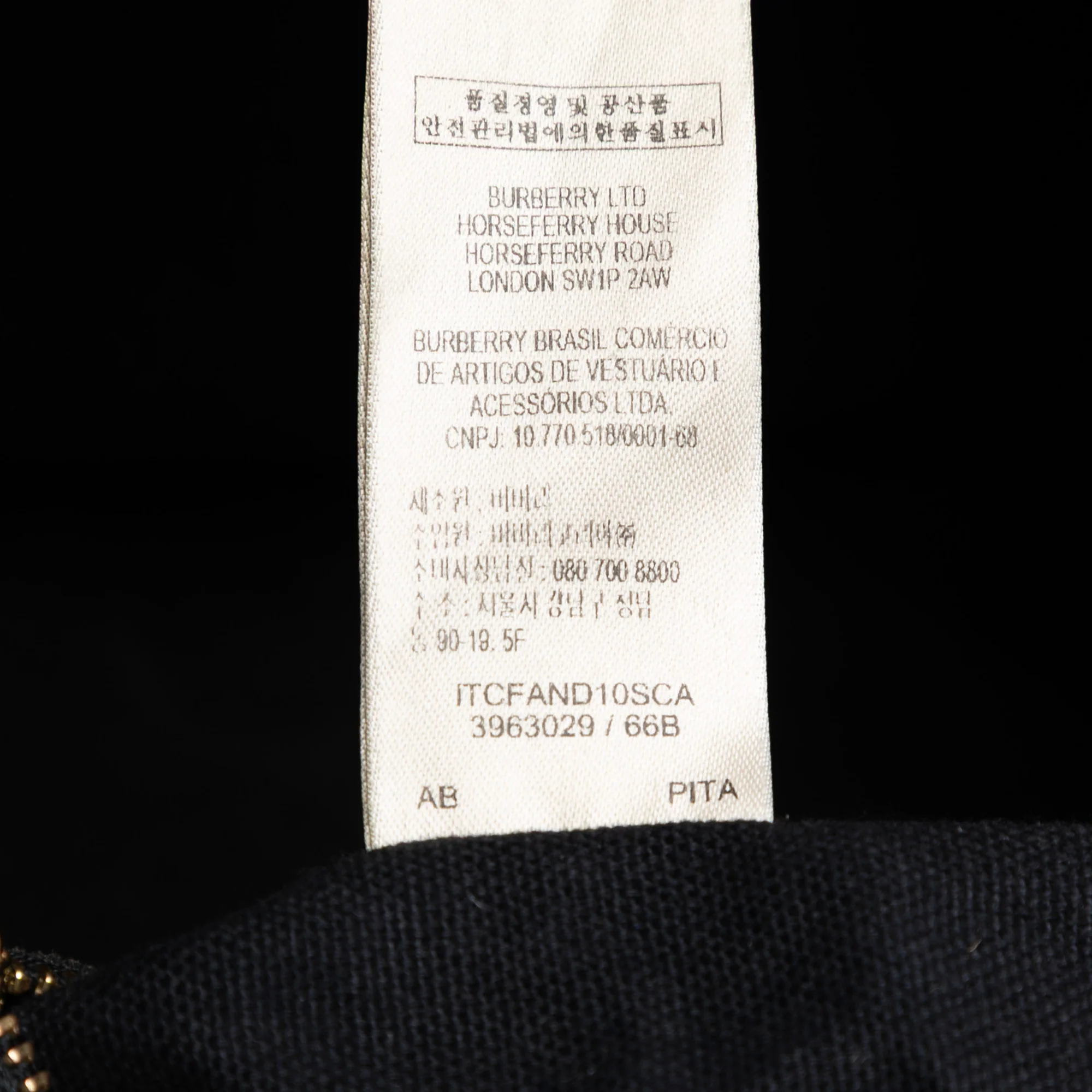 Canterbury Tote Leather and House Check Canvas Small - Image 6