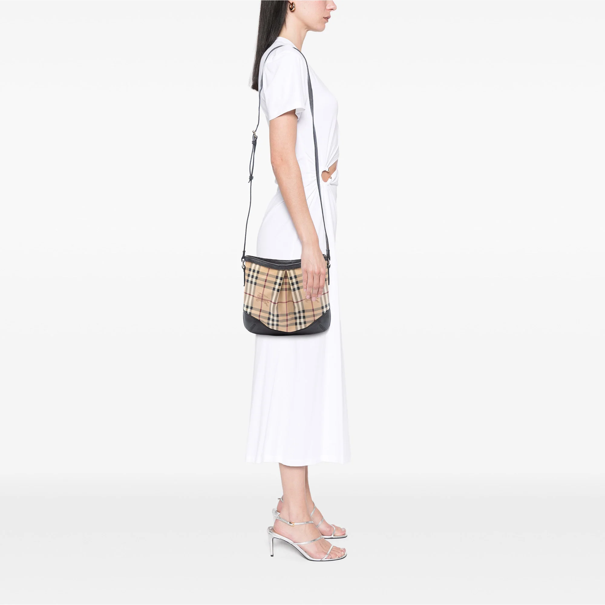 Hartham Crossbody Bag Haymarket Coated Canvas Medium - Image 7