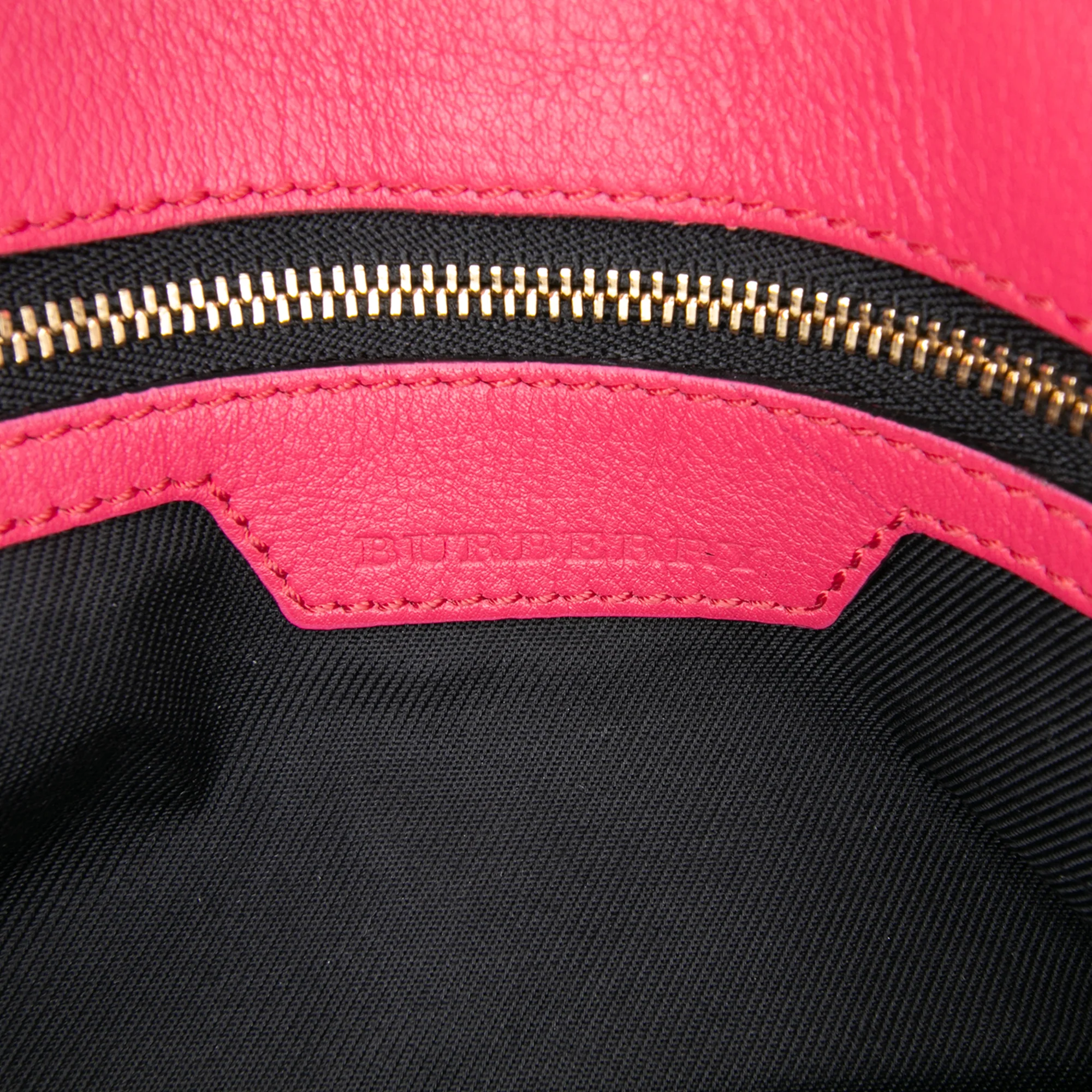 Leah Clutch Bag Horseferry Check Canvas Small - Image 5