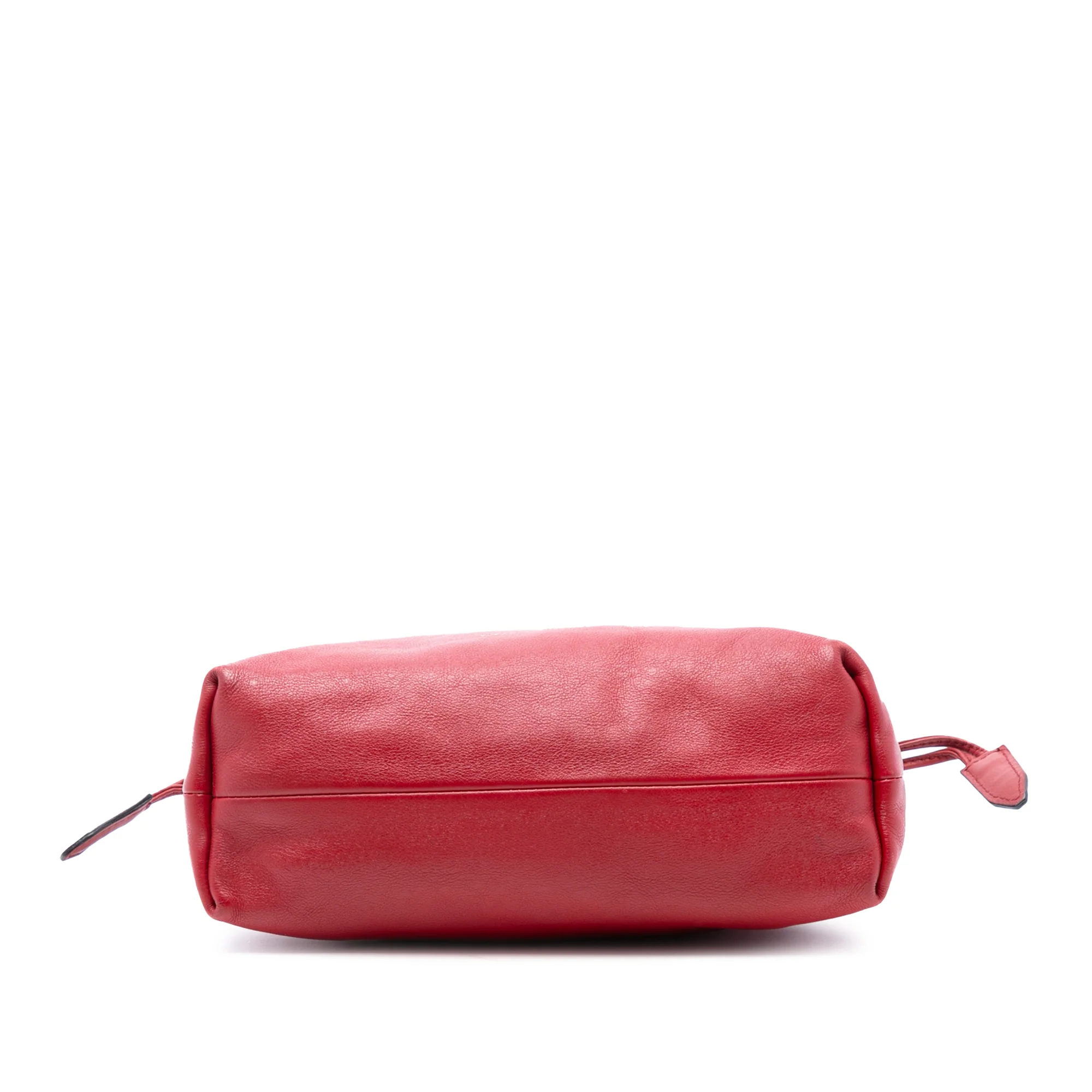 Little Crush Crossbody Bag Leather and House Check Canvas - Image 3