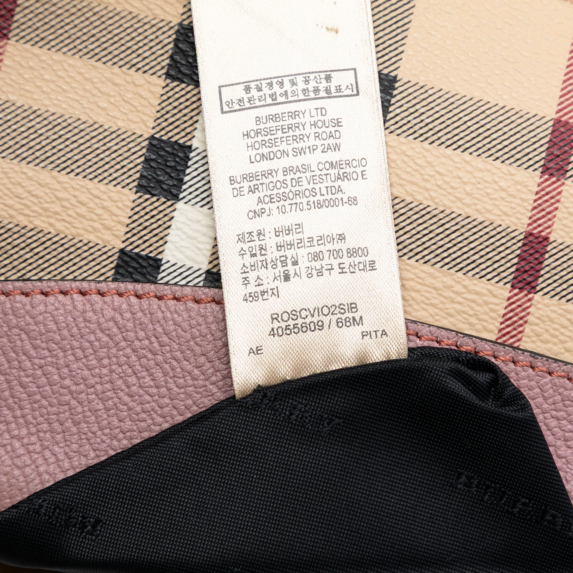 Peyton Crossbody Bag Haymarket Coated Canvas - Image 5
