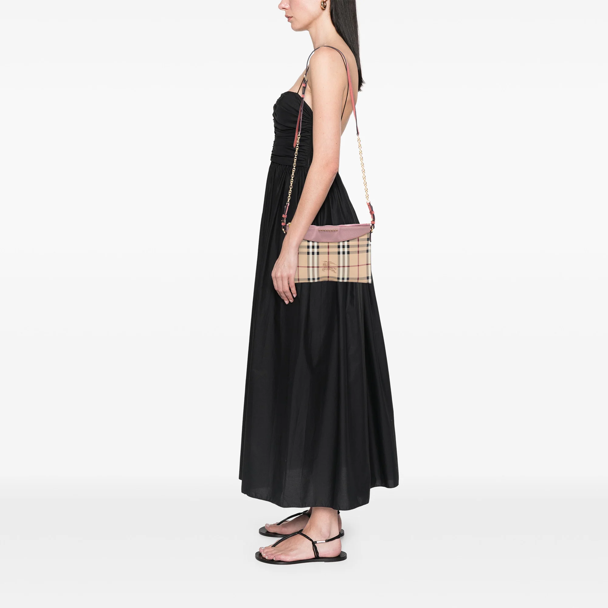 Peyton Crossbody Bag Haymarket Coated Canvas - Image 7