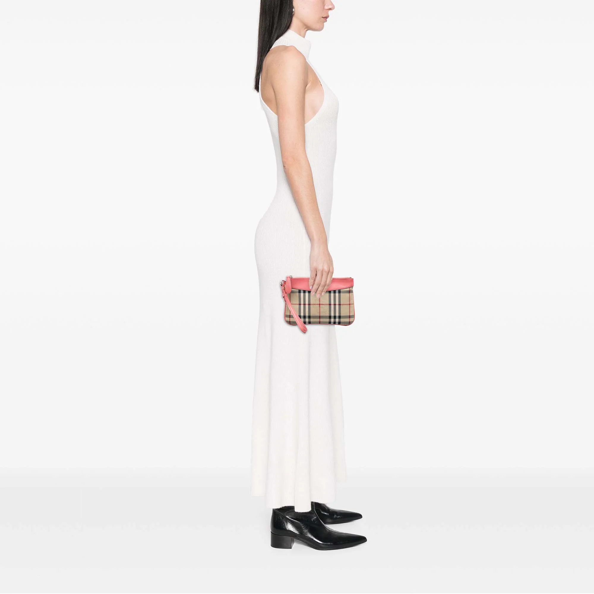 Peyton Crossbody Bag Horseferry Check Canvas - Image 7
