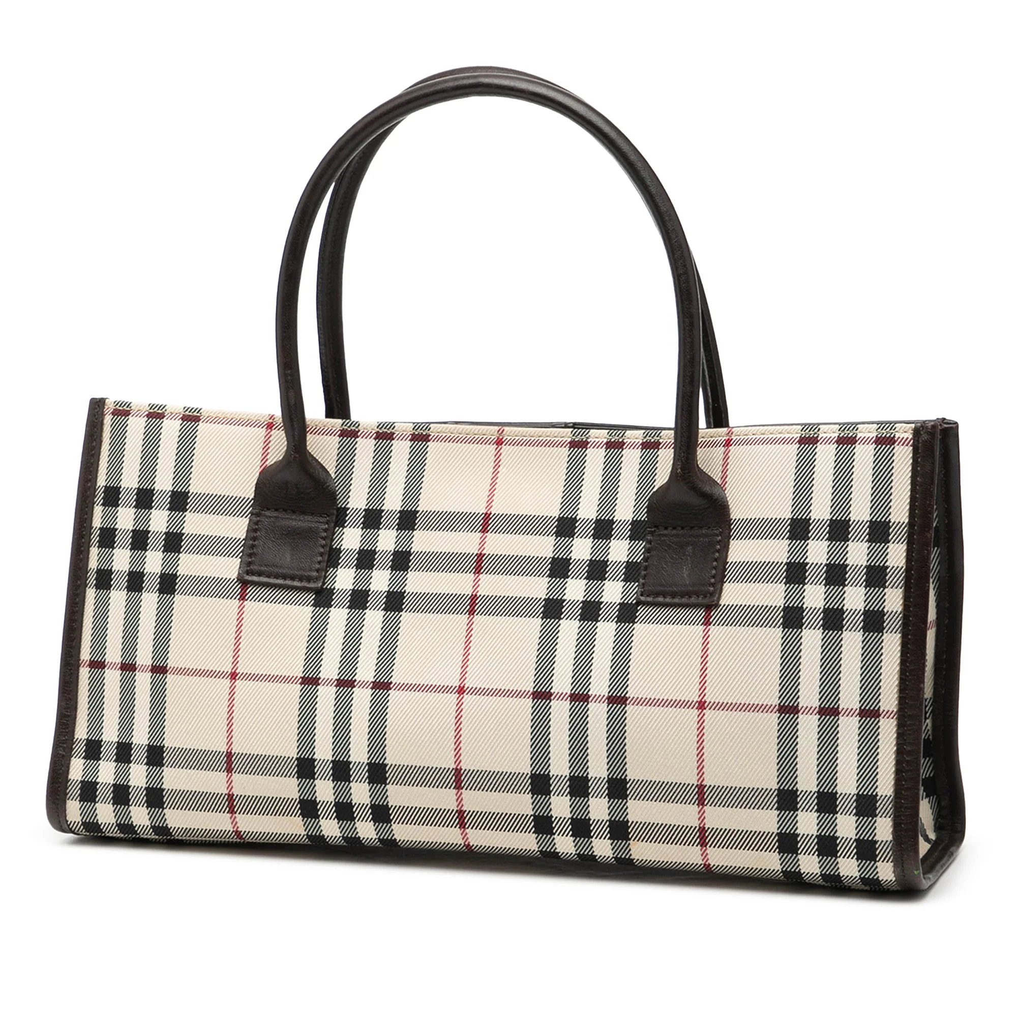 Reversible Tote Haymarket Coated Canvas and Leather Medium - Image 2