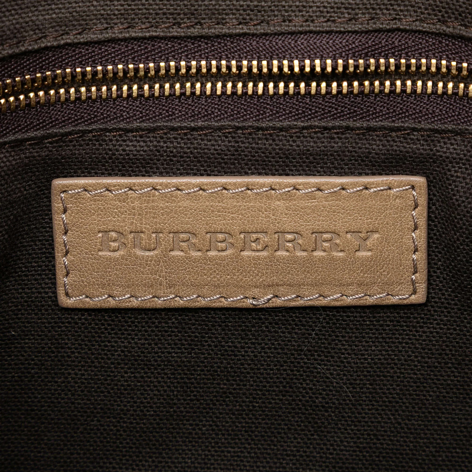 Weatherby Handbag Smoked Check Coated Canvas Medium - Image 5