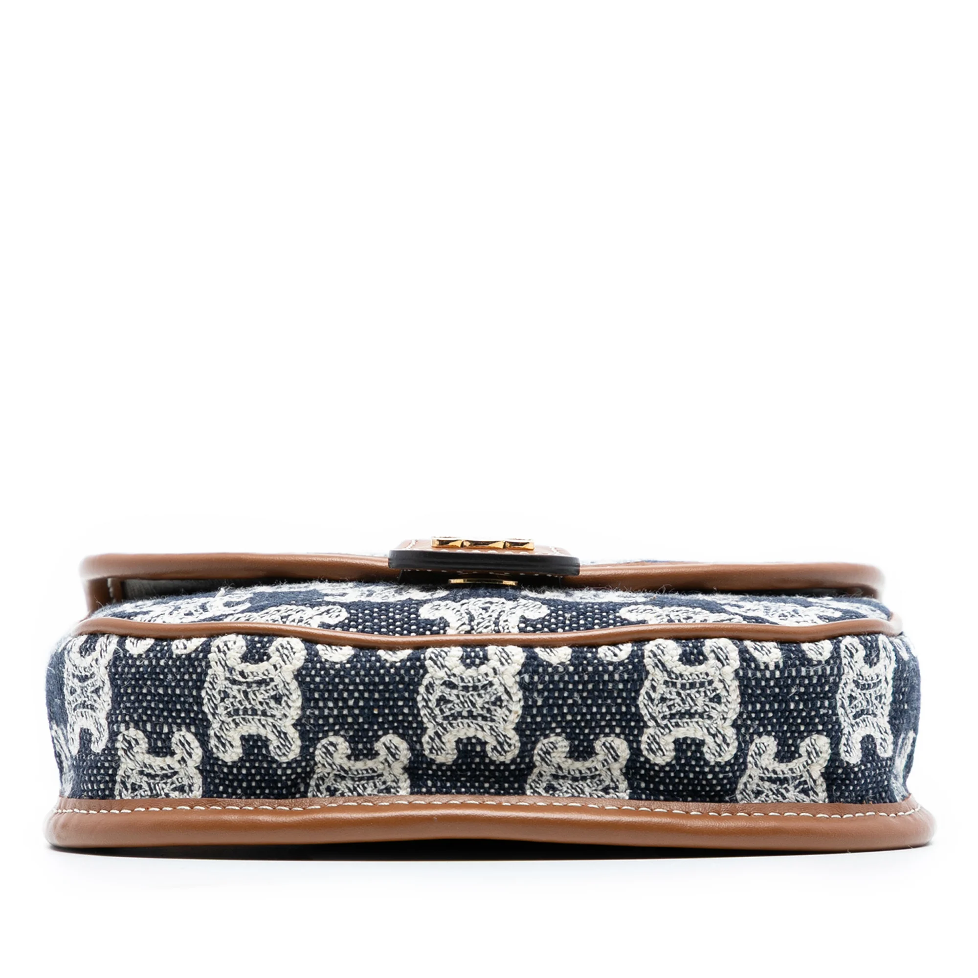Besace Flap Bag Triomphe Coated Canvas Mini - Image 3