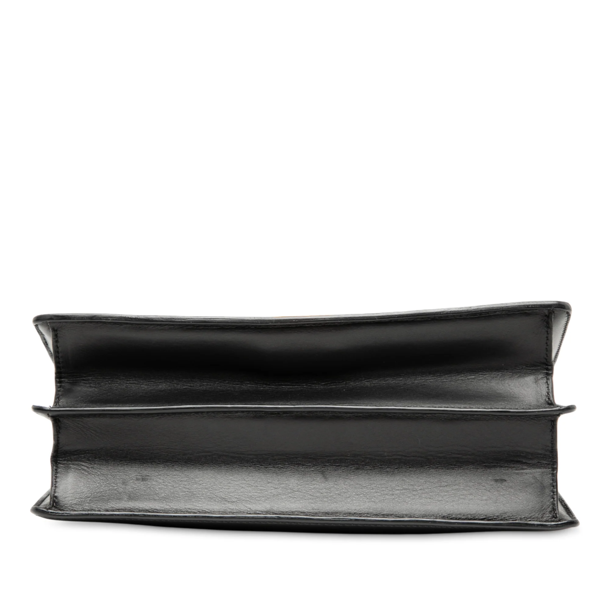 Case Chain Flap Bag Leather Medium - Image 3