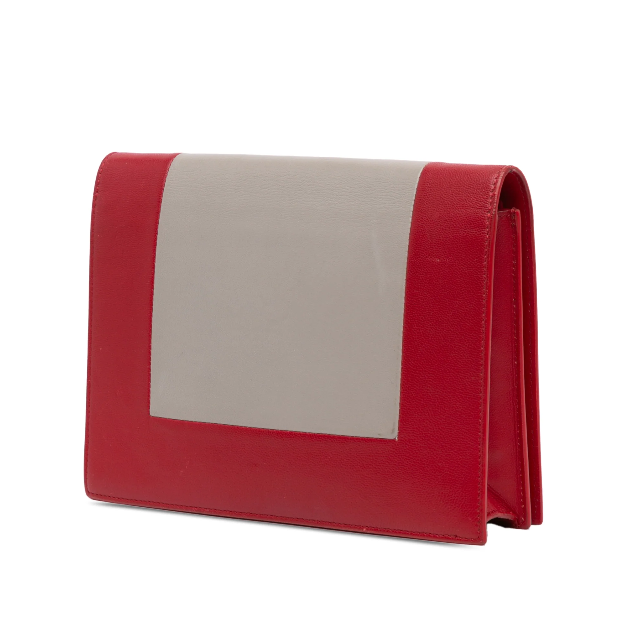 Frame Evening Clutch on Chain Leather - Image 2