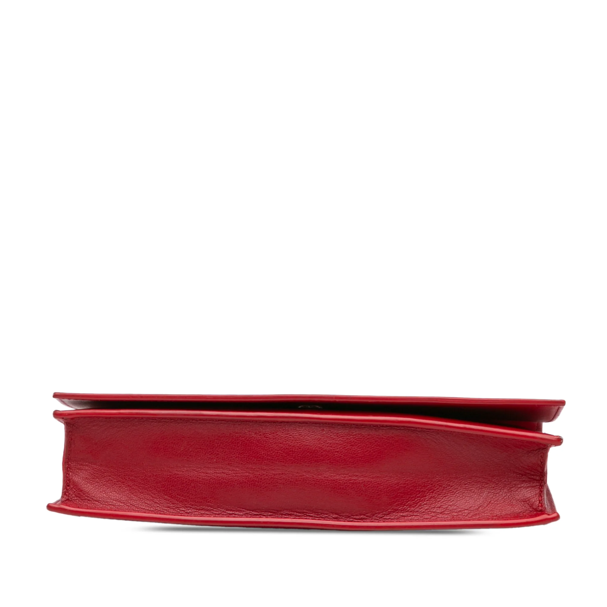 Frame Evening Clutch on Chain Leather - Image 3