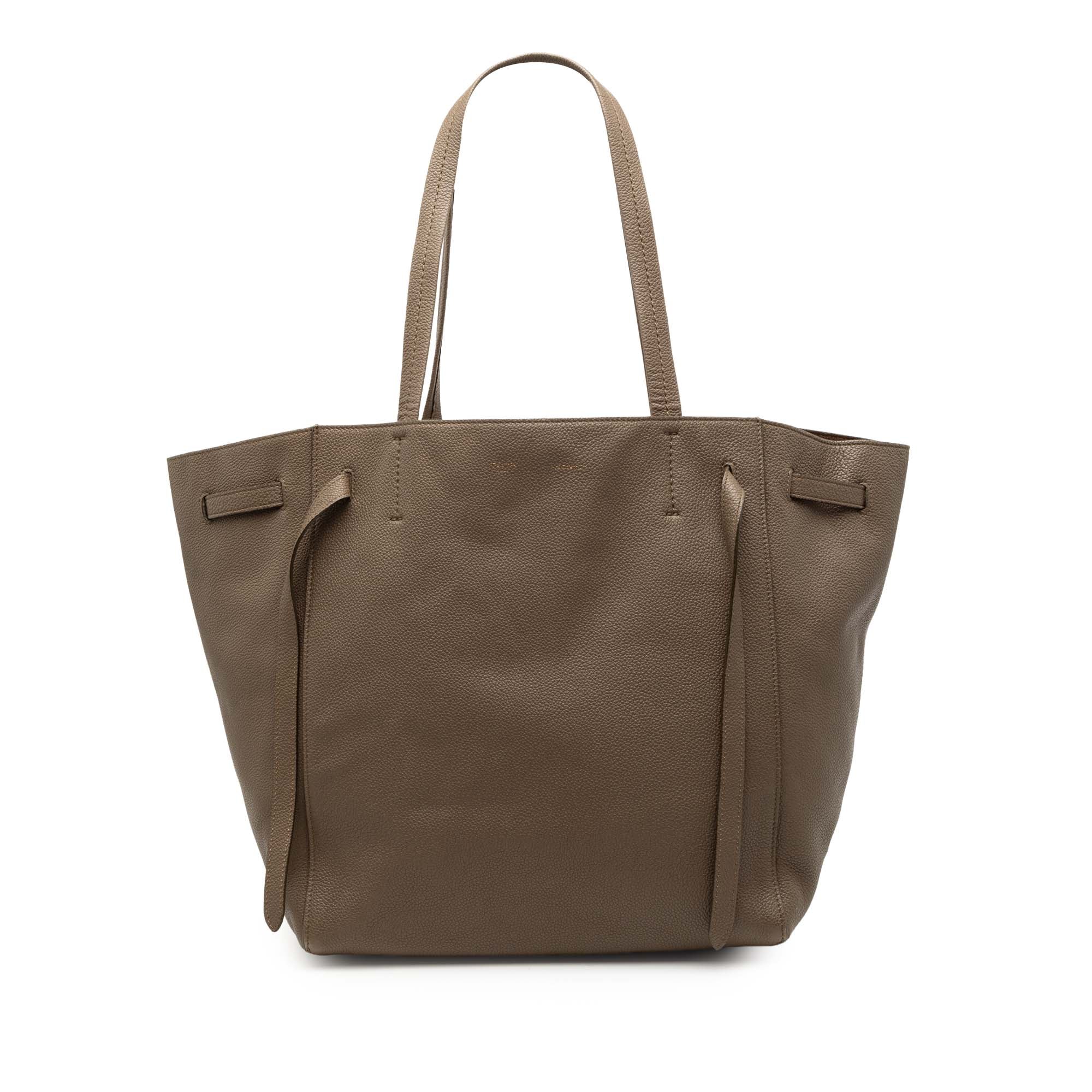 Phantom Tie Cabas Tote Leather Medium