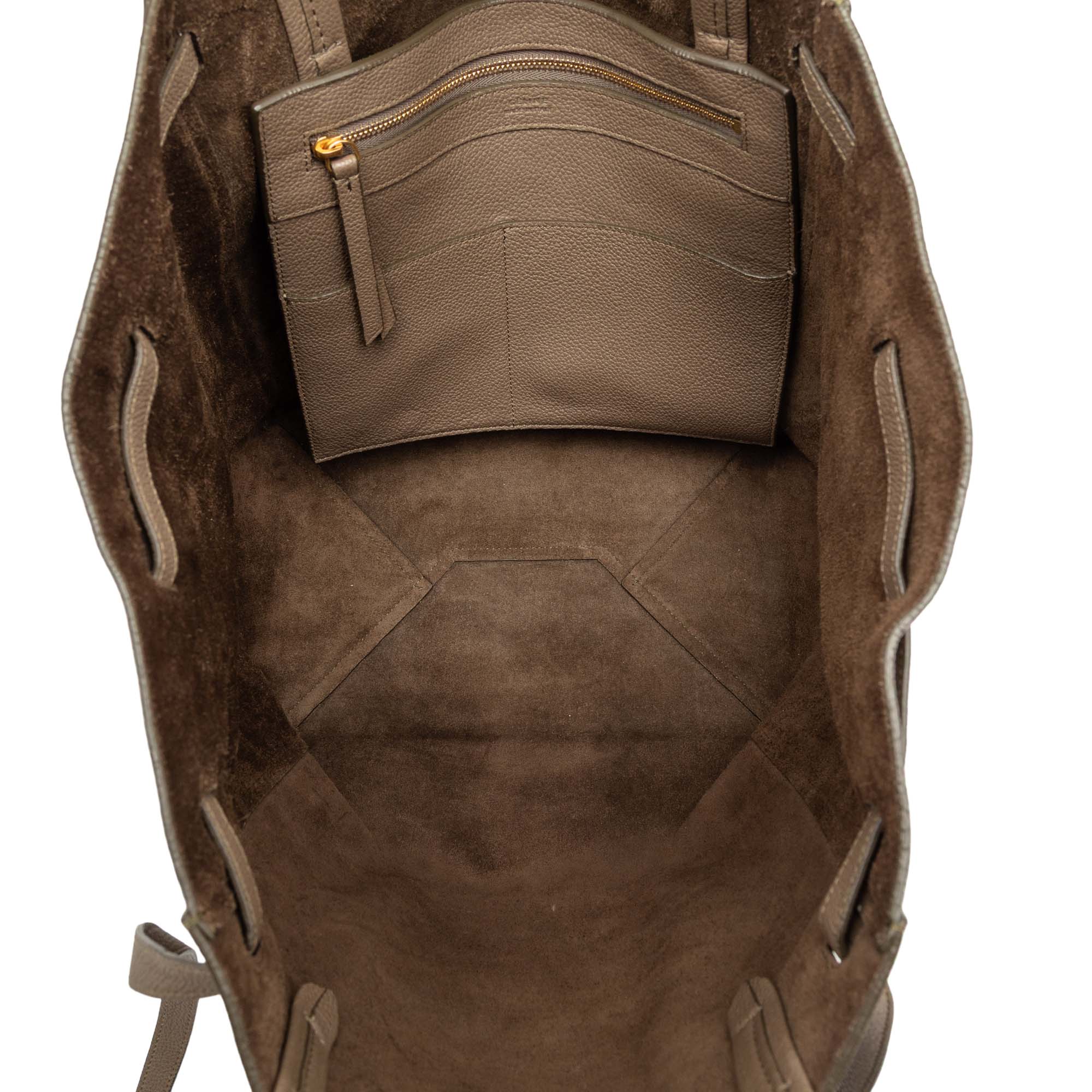Phantom Tie Cabas Tote Leather Medium - Image 4