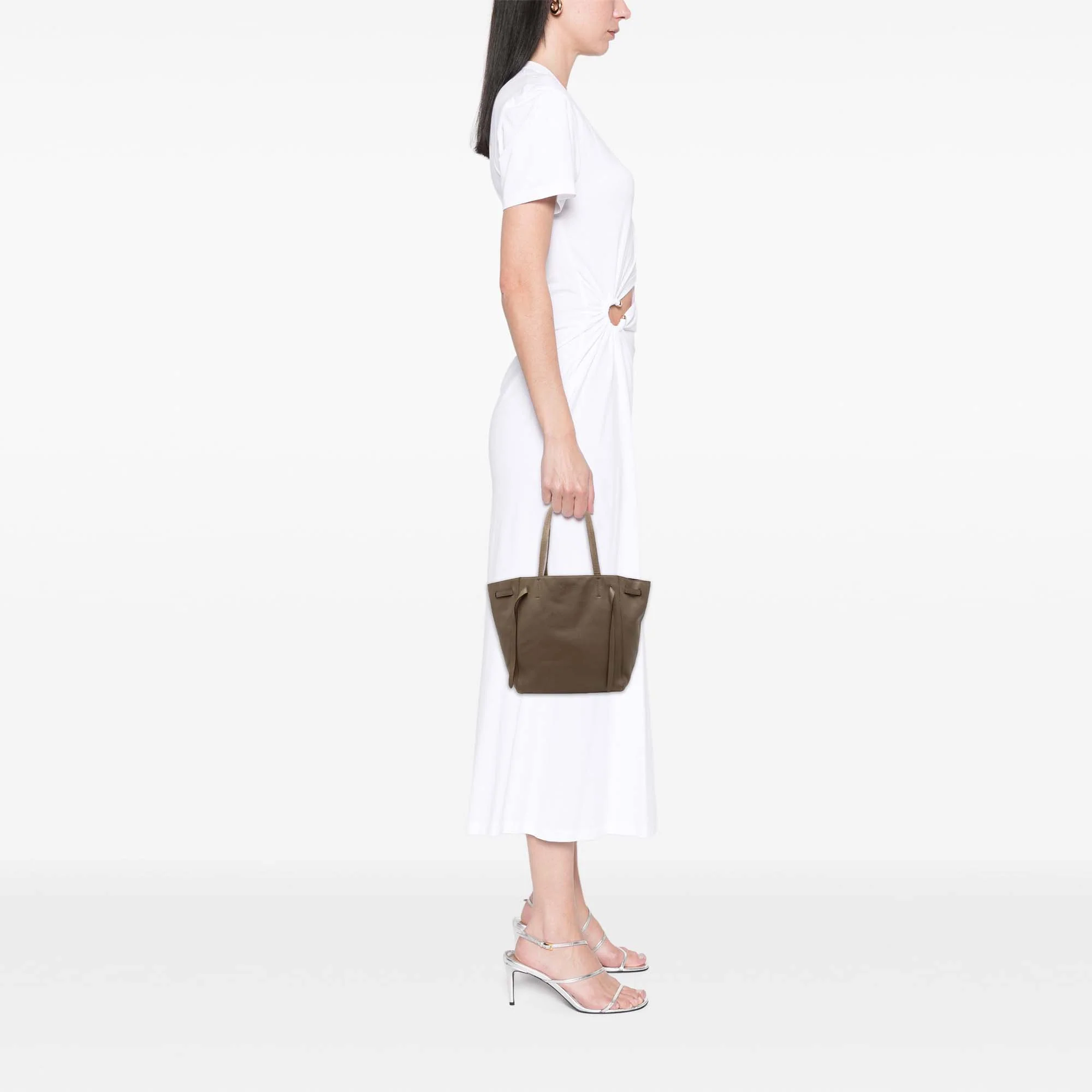 Phantom Tie Cabas Tote Leather Medium - Image 7