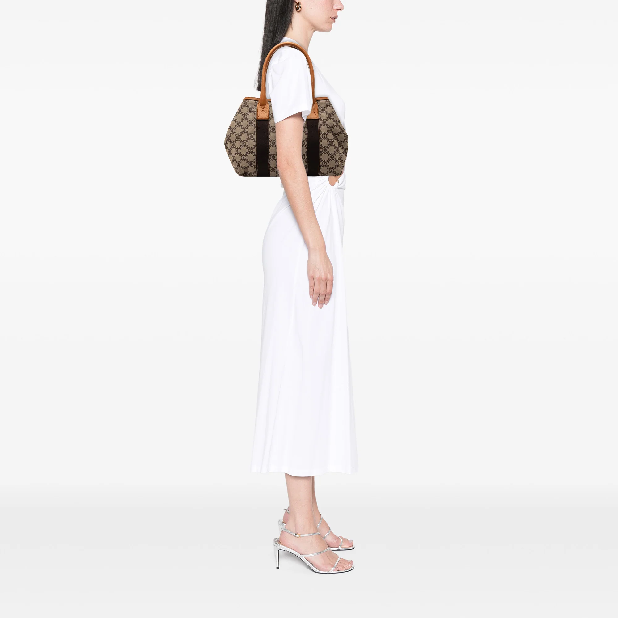 Tab Shoulder Bag Leather - Image 7