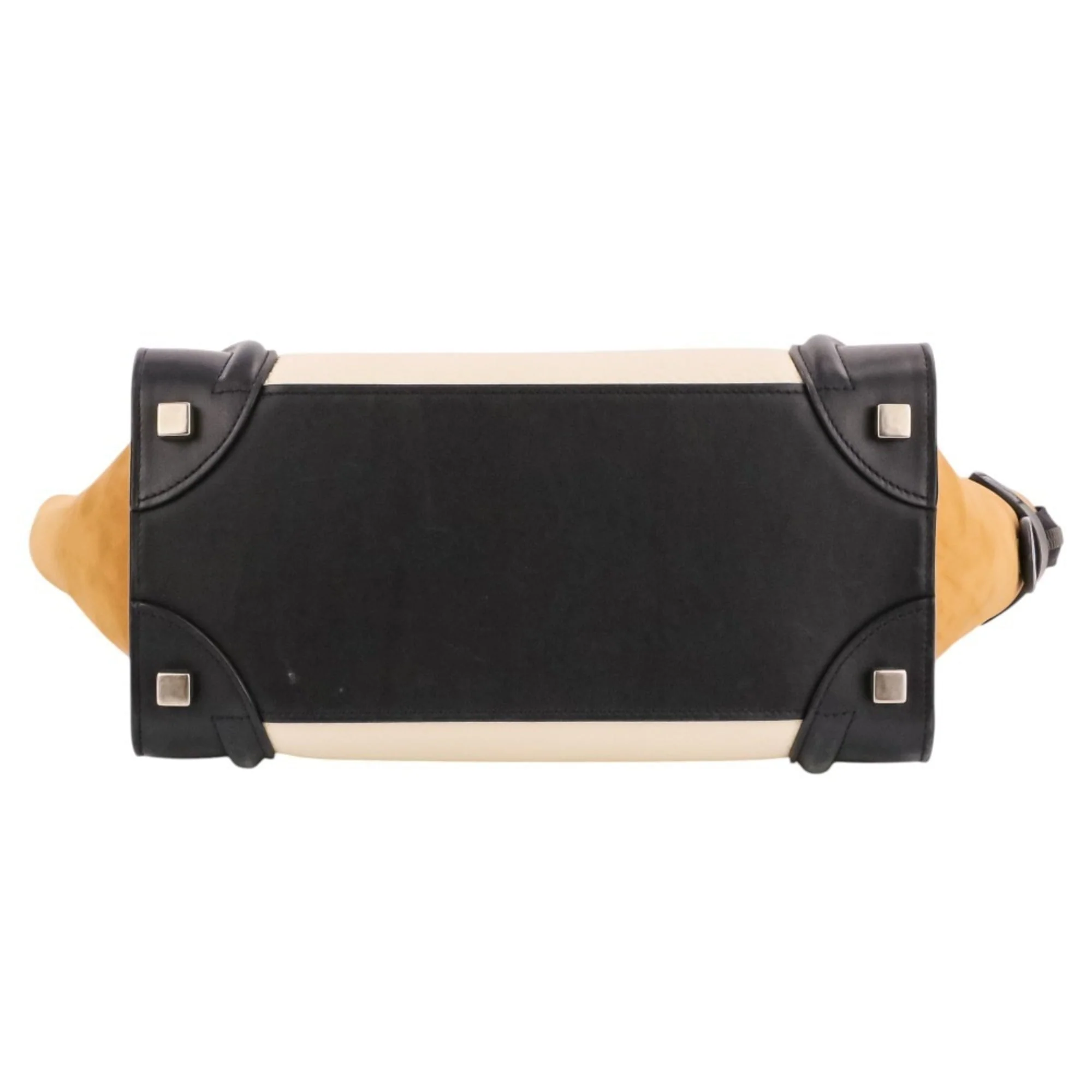 Tricolor Luggage Bag Leather Micro - Image 5