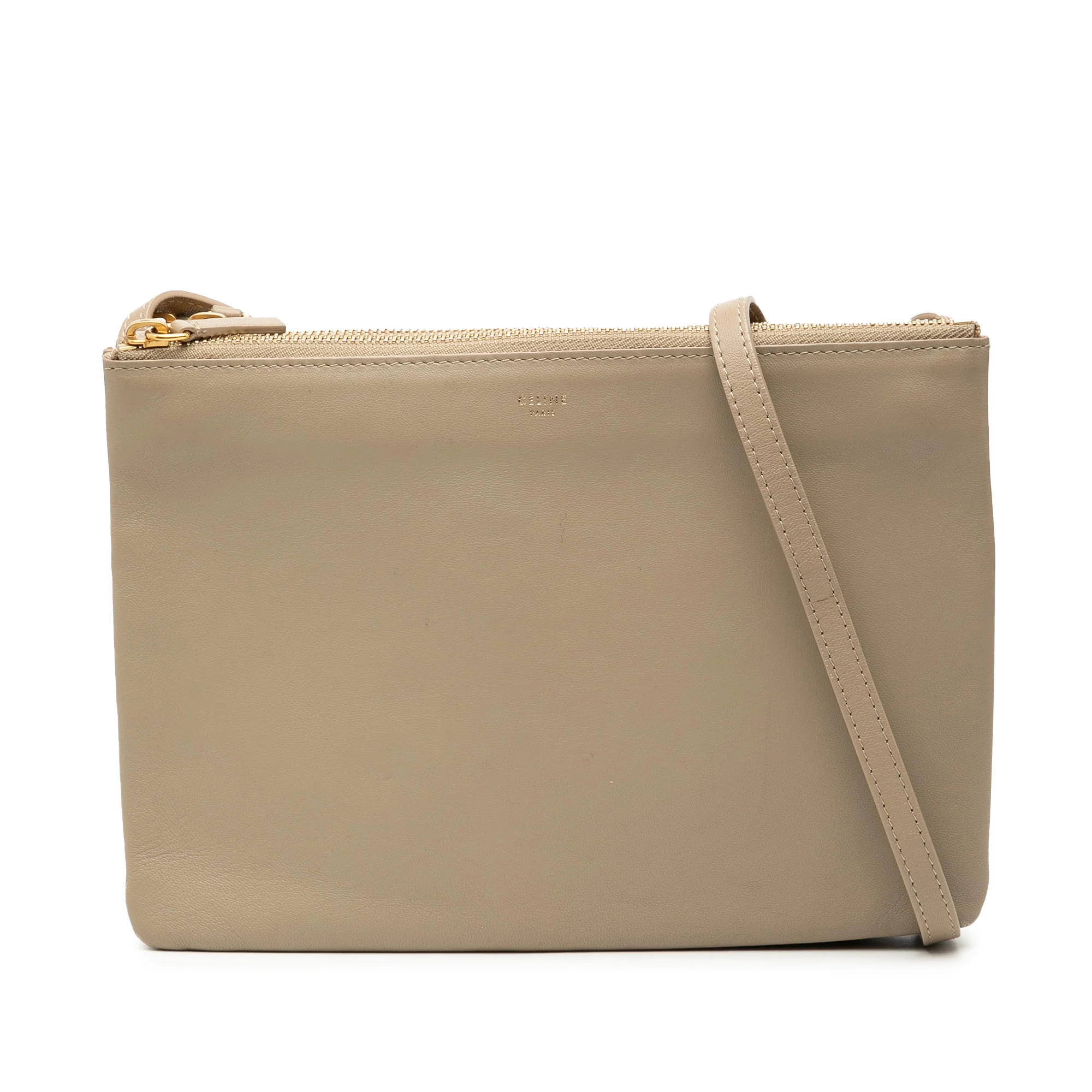 Trio Crossbody Bag Leather Large