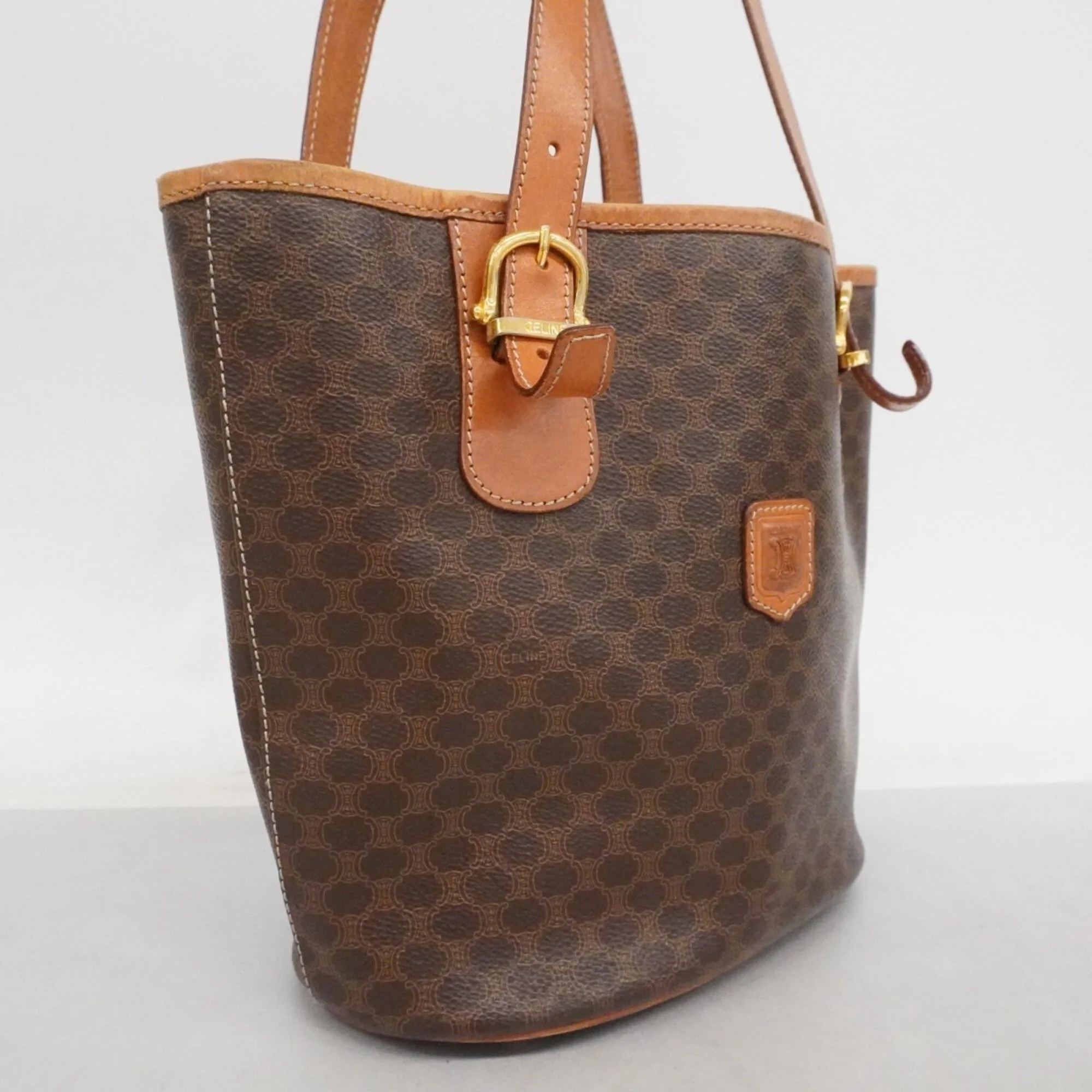 Vintage Macadam Shopper Tote Coated Canvas Small - Image 2