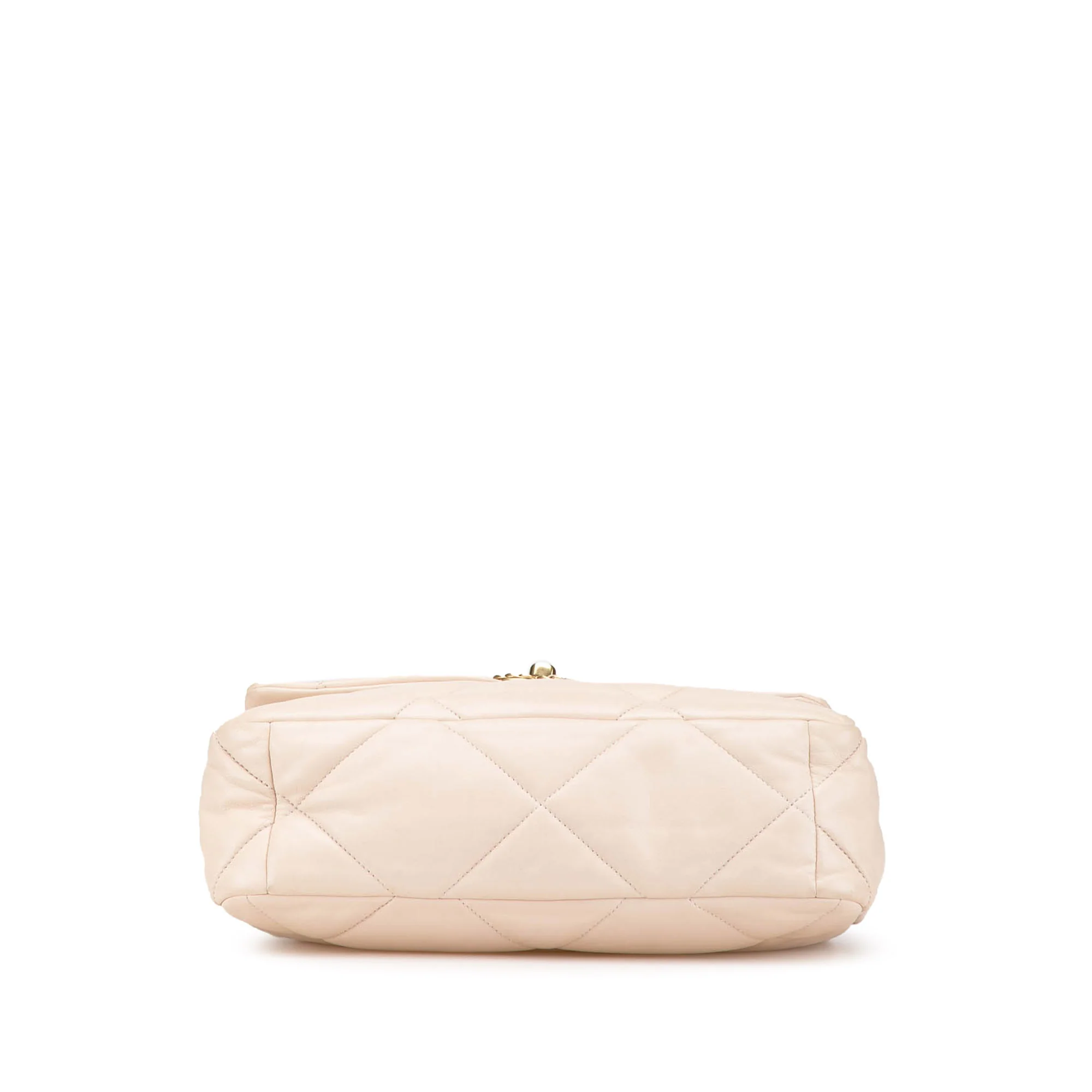 19 Flap Bag Quilted Leather Large - Image 3