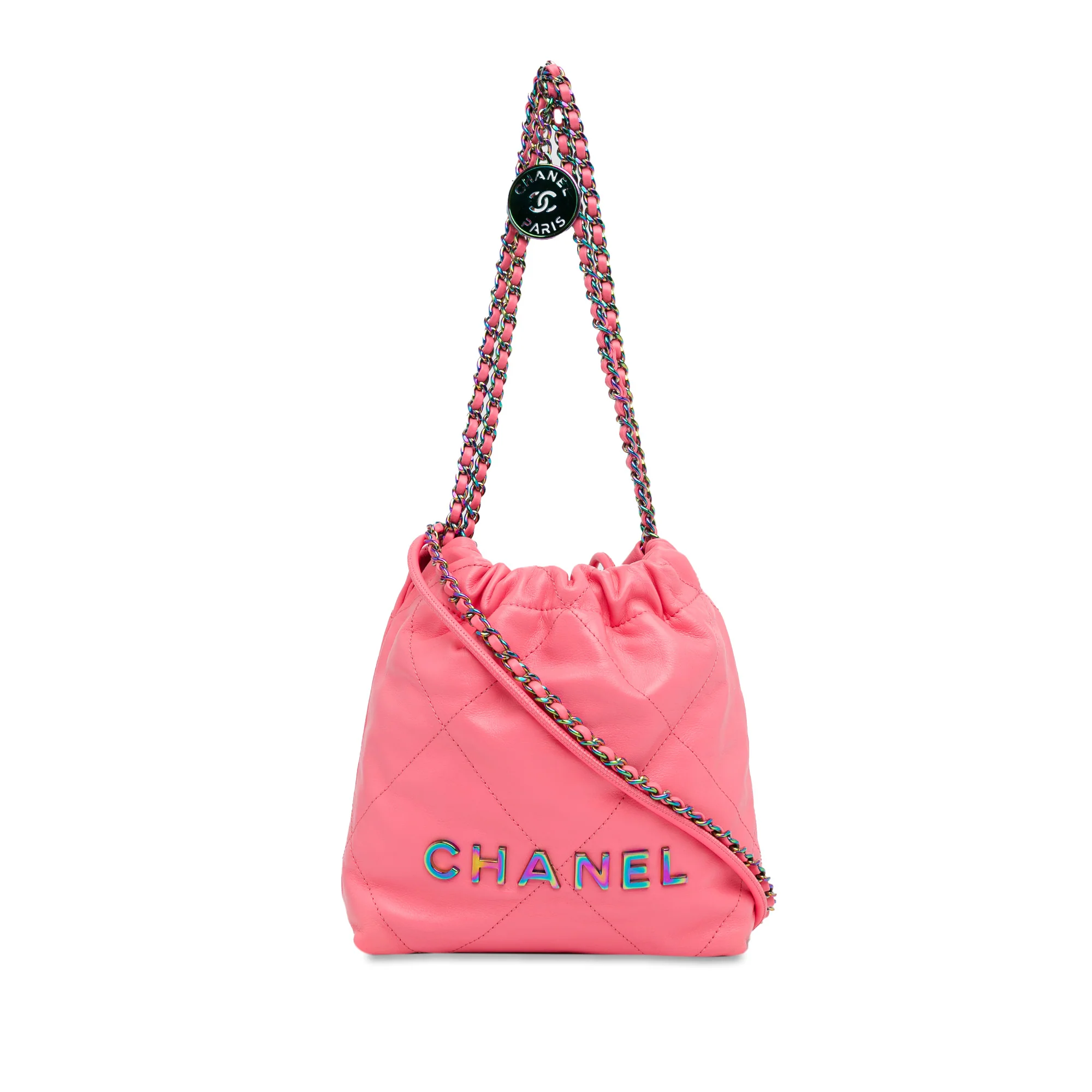 22 Chain Hobo Quilted Calfskin Mini