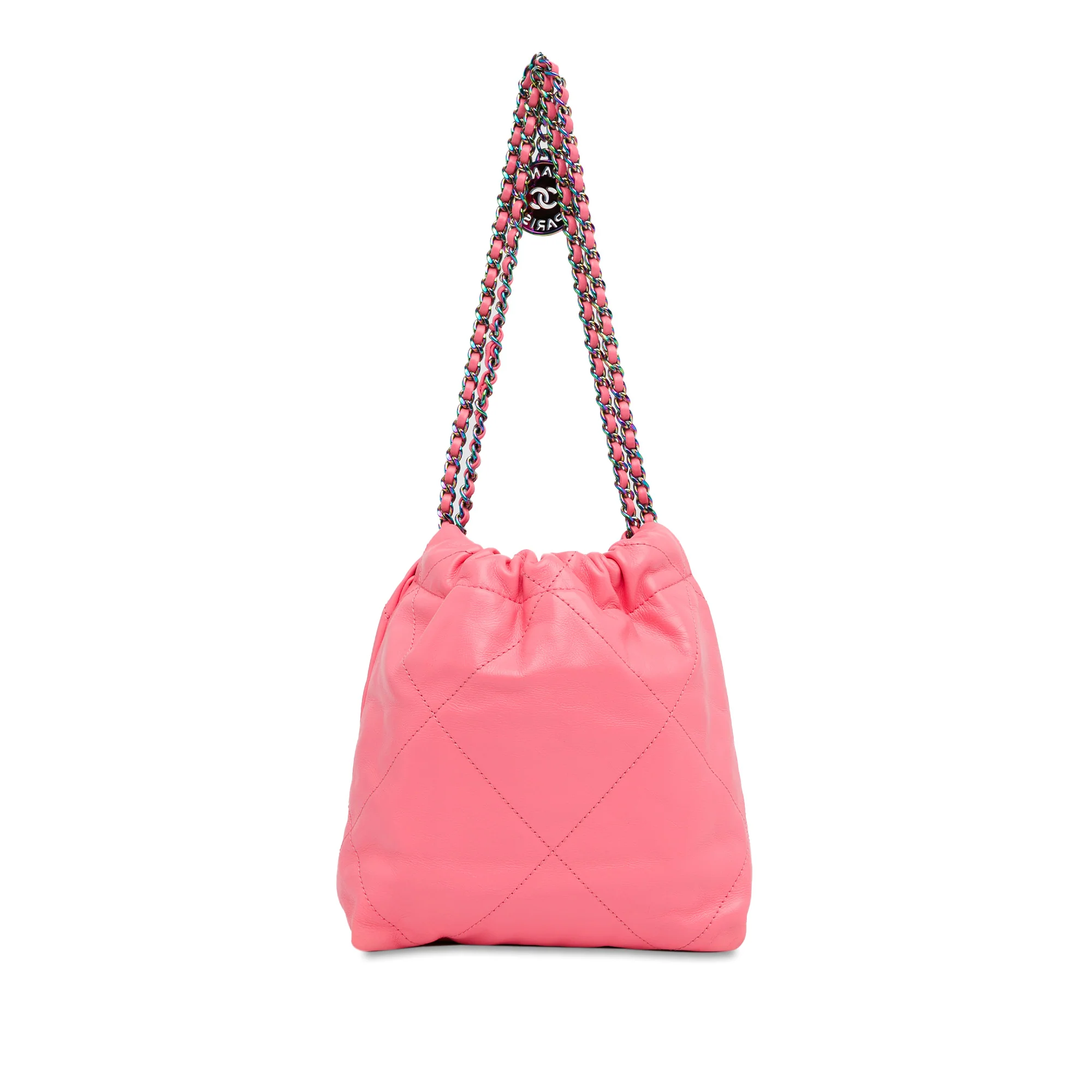 22 Chain Hobo Quilted Calfskin Mini - Image 3