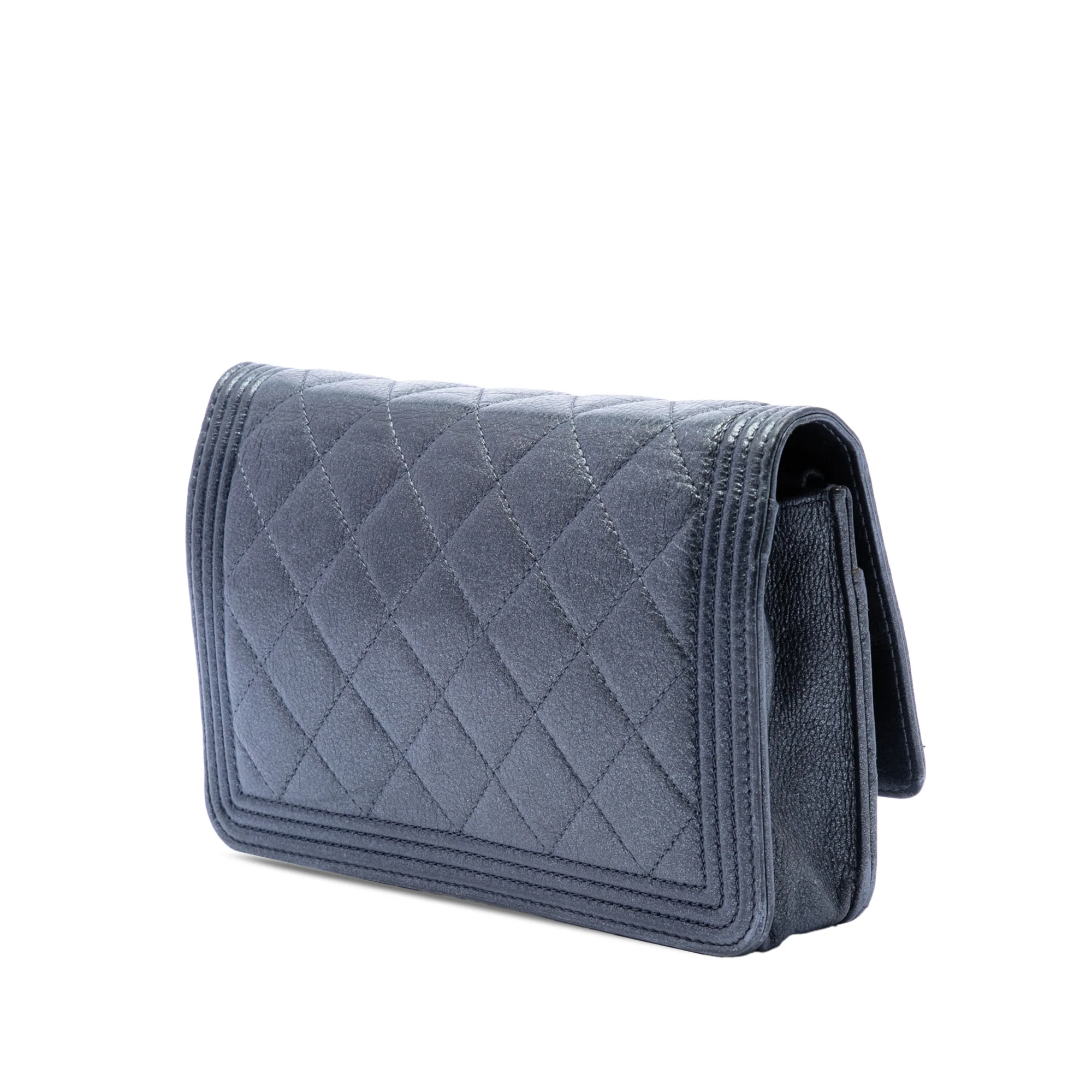 Boy Wallet on Chain Quilted Caviar - Image 2
