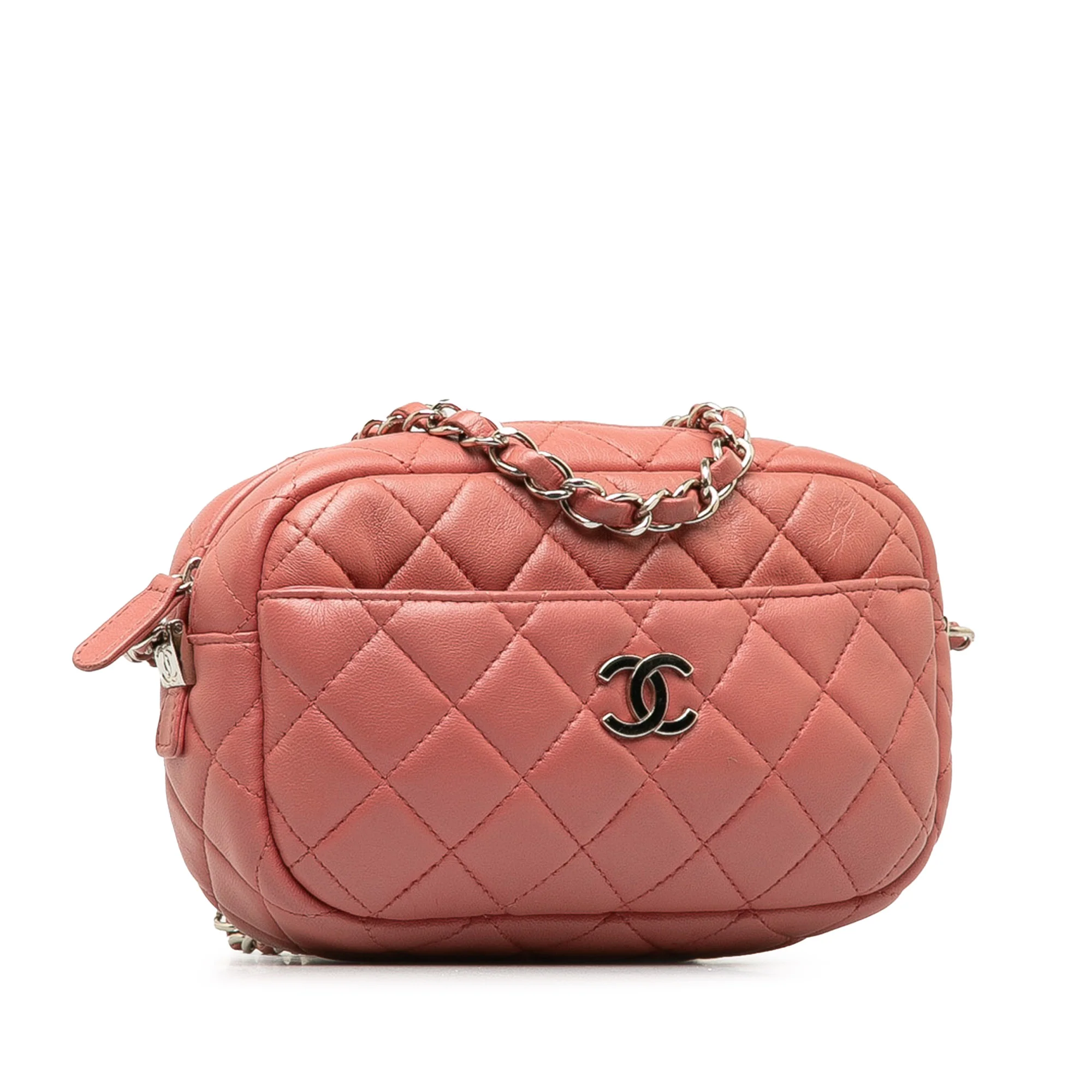 Camera Case Bag Quilted Lambskin Mini - Image 2