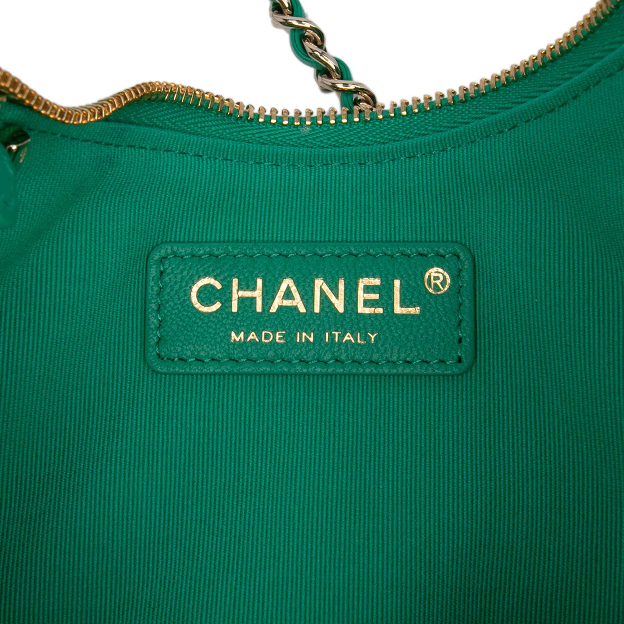 Chain Around Hook Hobo Quilted Lambskin Small - Image 5