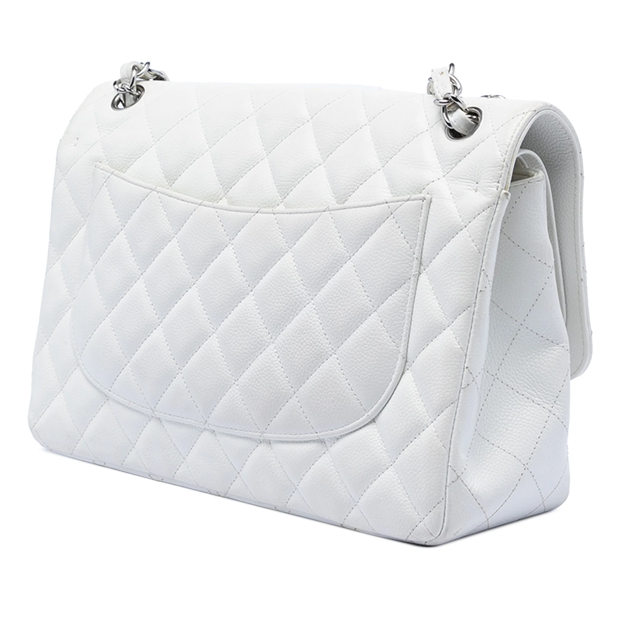 Classic Double Flap Bag Quilted Caviar Jumbo - Image 2