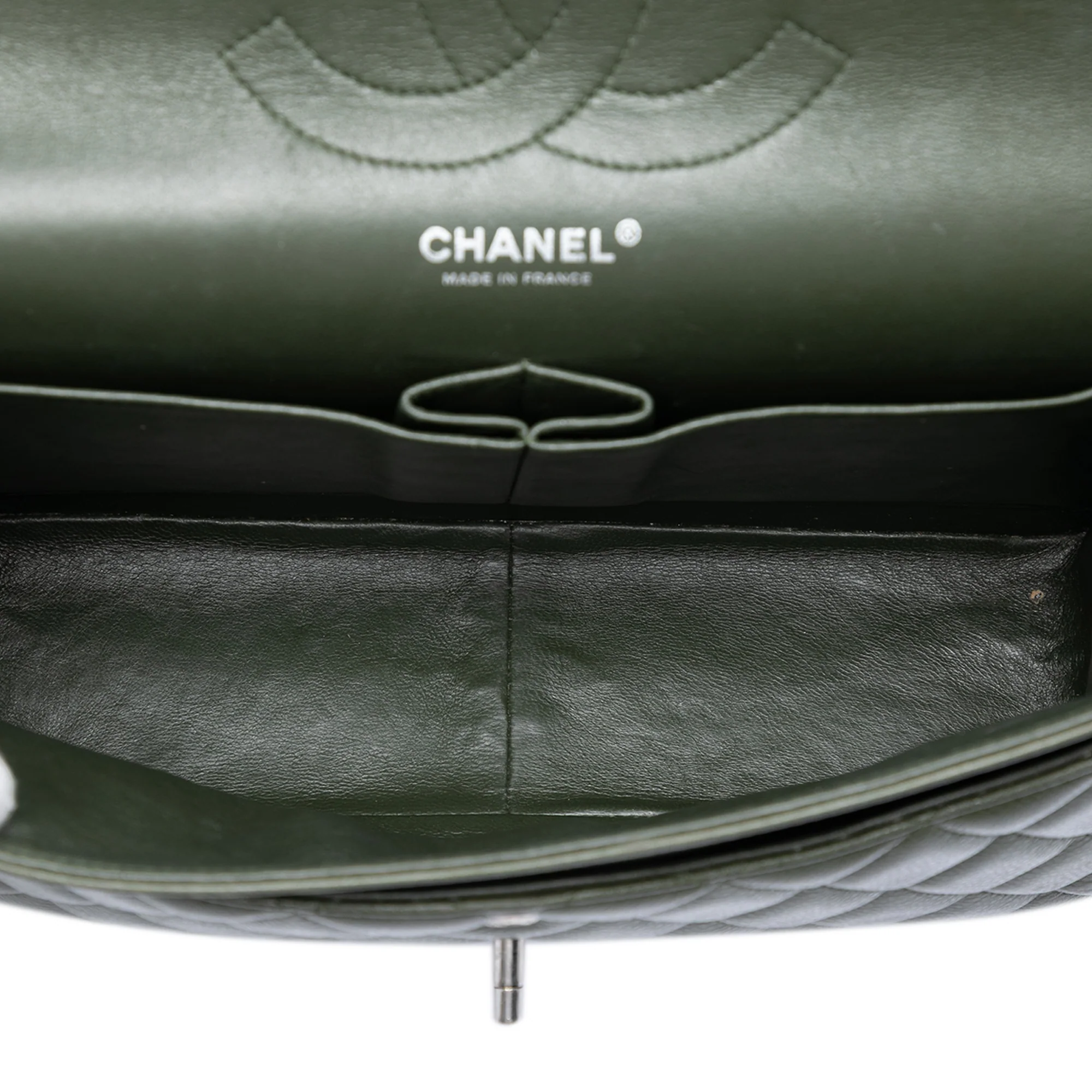 Classic Double Flap Bag Quilted Caviar Jumbo - Image 4